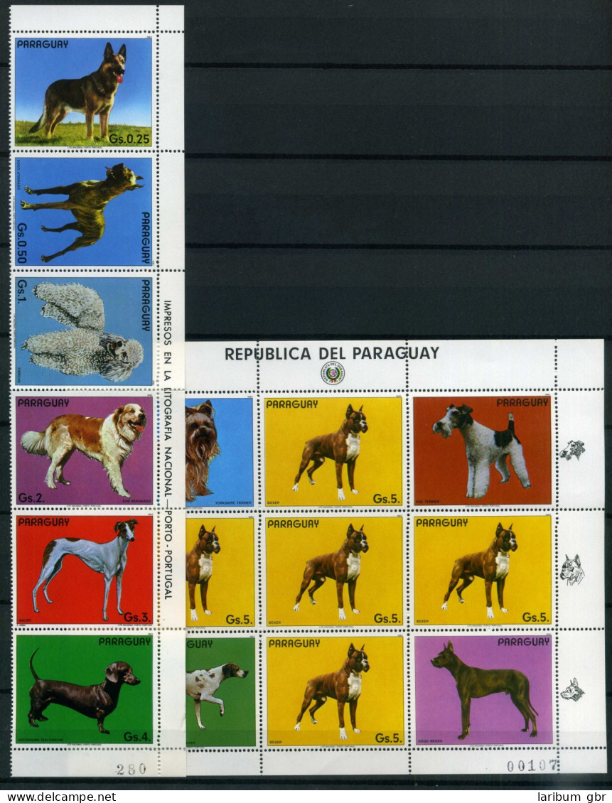 Paraguay 3709-3715 Postfrisch Hunde #IV356 - Paraguay