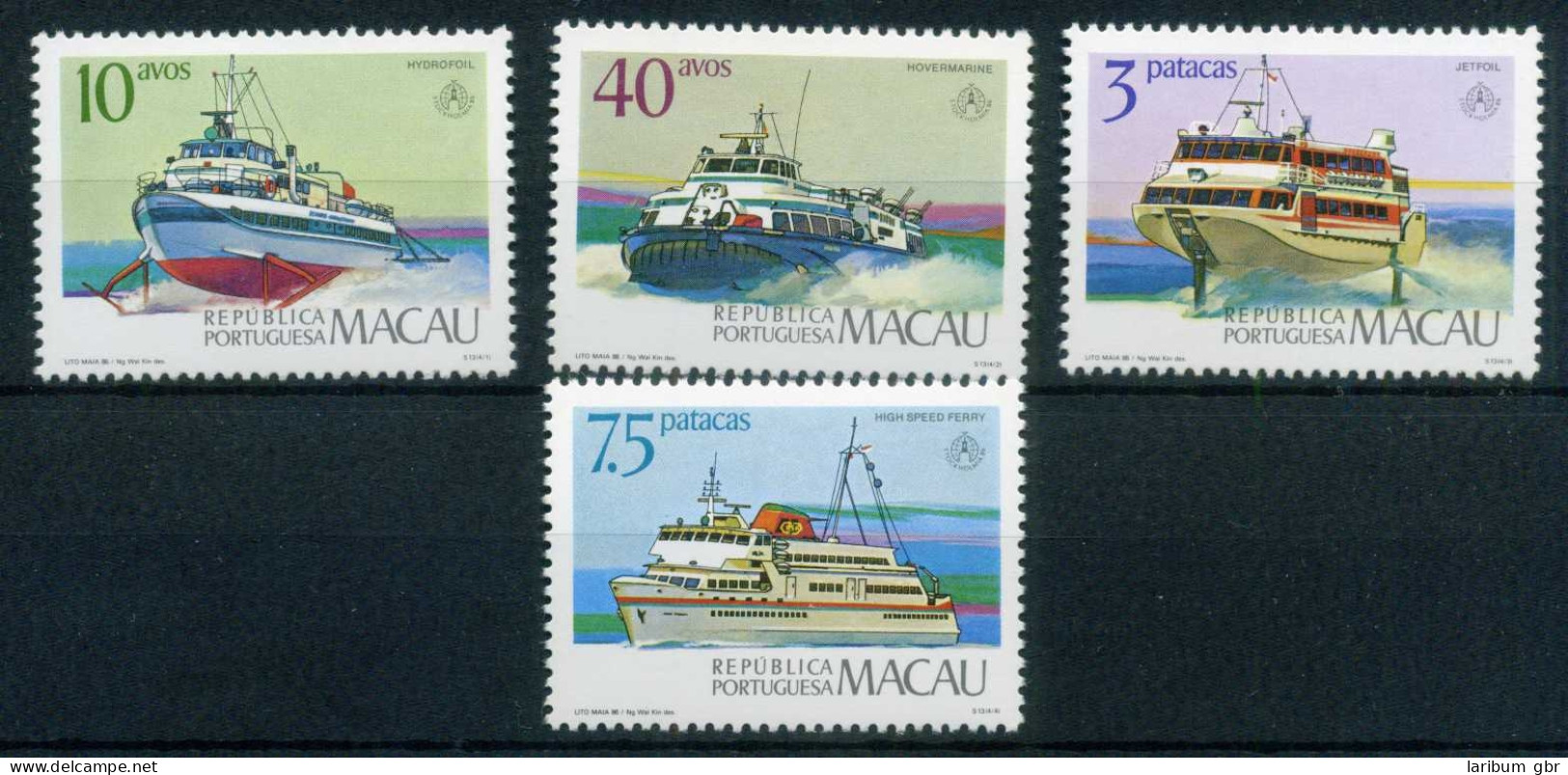 Macau 558-561 Postfrisch Schiffe #IF523 - Altri & Non Classificati