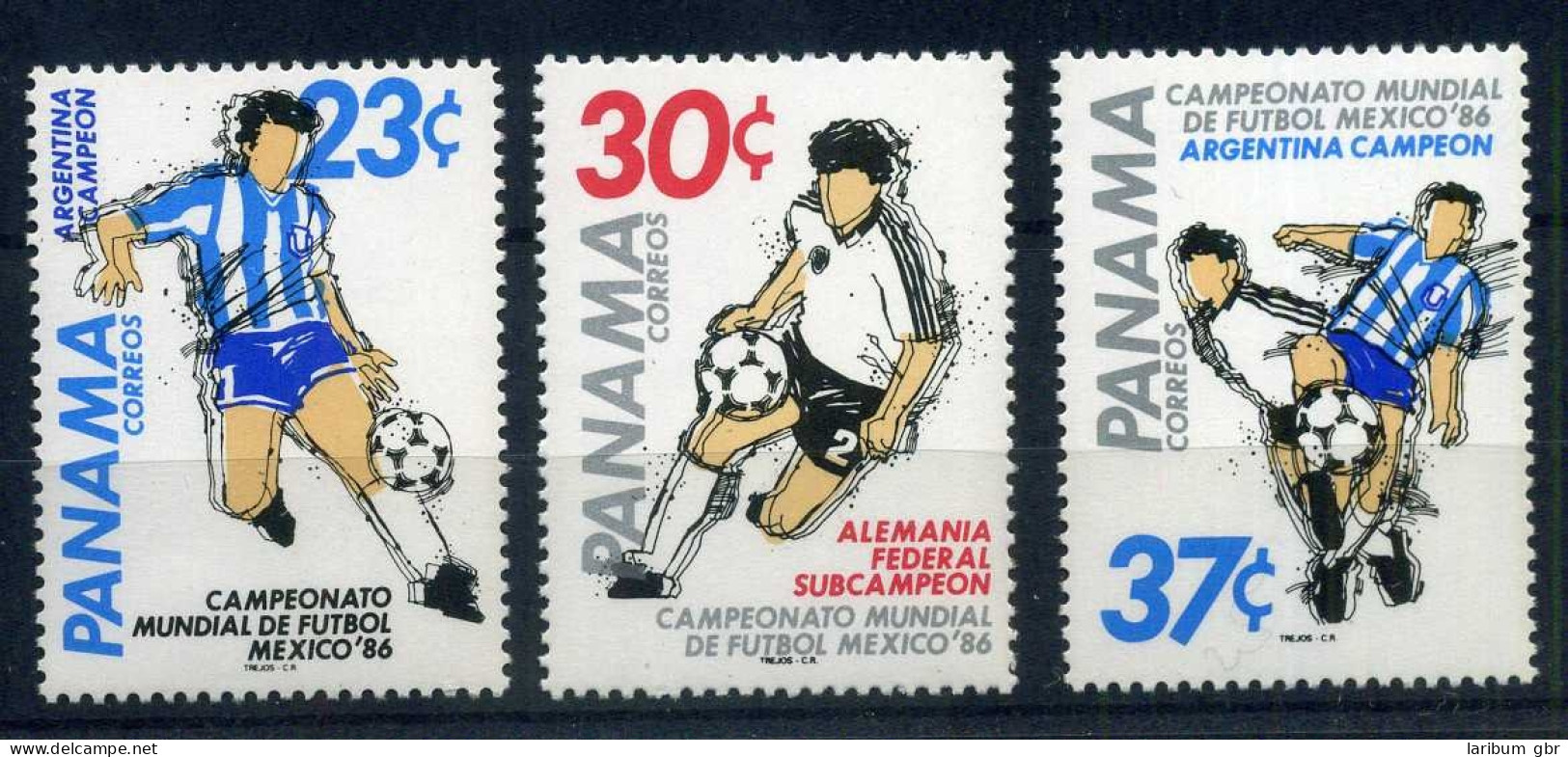 Panama 1626-1628 Postfrisch Fußball #JS562 - Panamá
