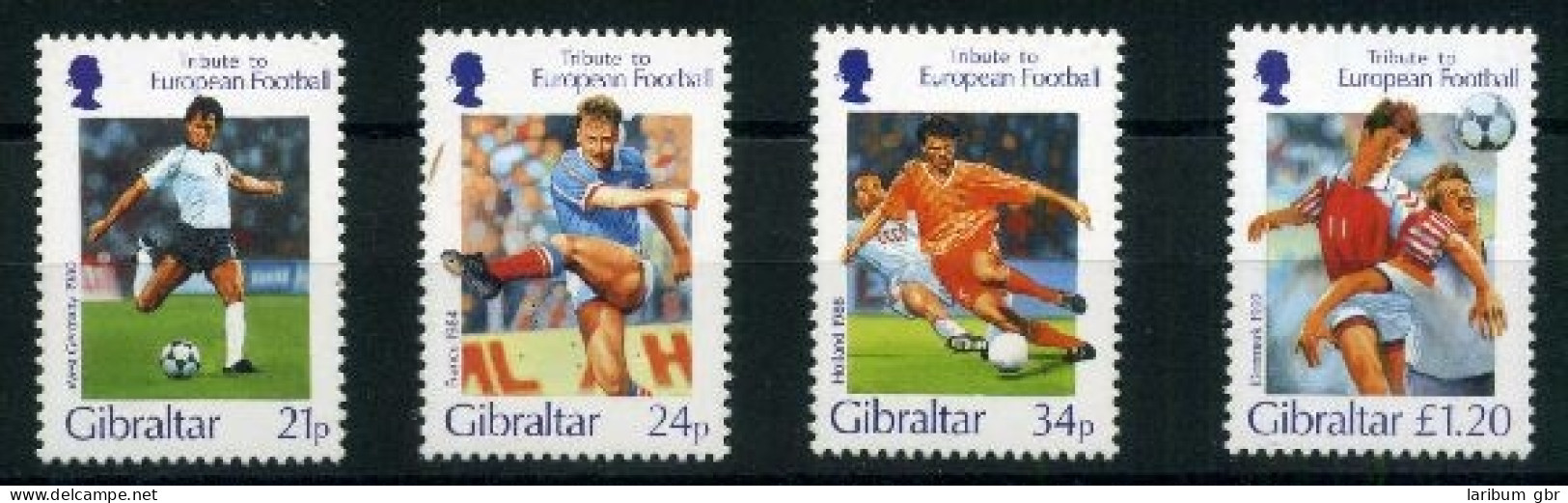 Gibraltar 759-62 Postfrisch Fußball #GE556 - Gibraltar