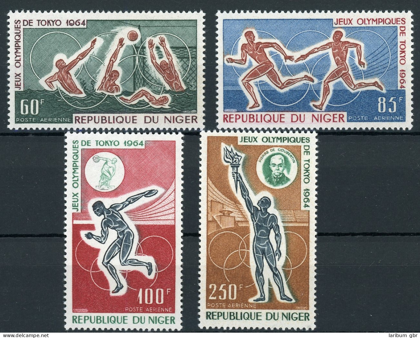 Niger 79-82 Postfrisch Olympiade 1964 Tokio #JG643 - Níger (1960-...)