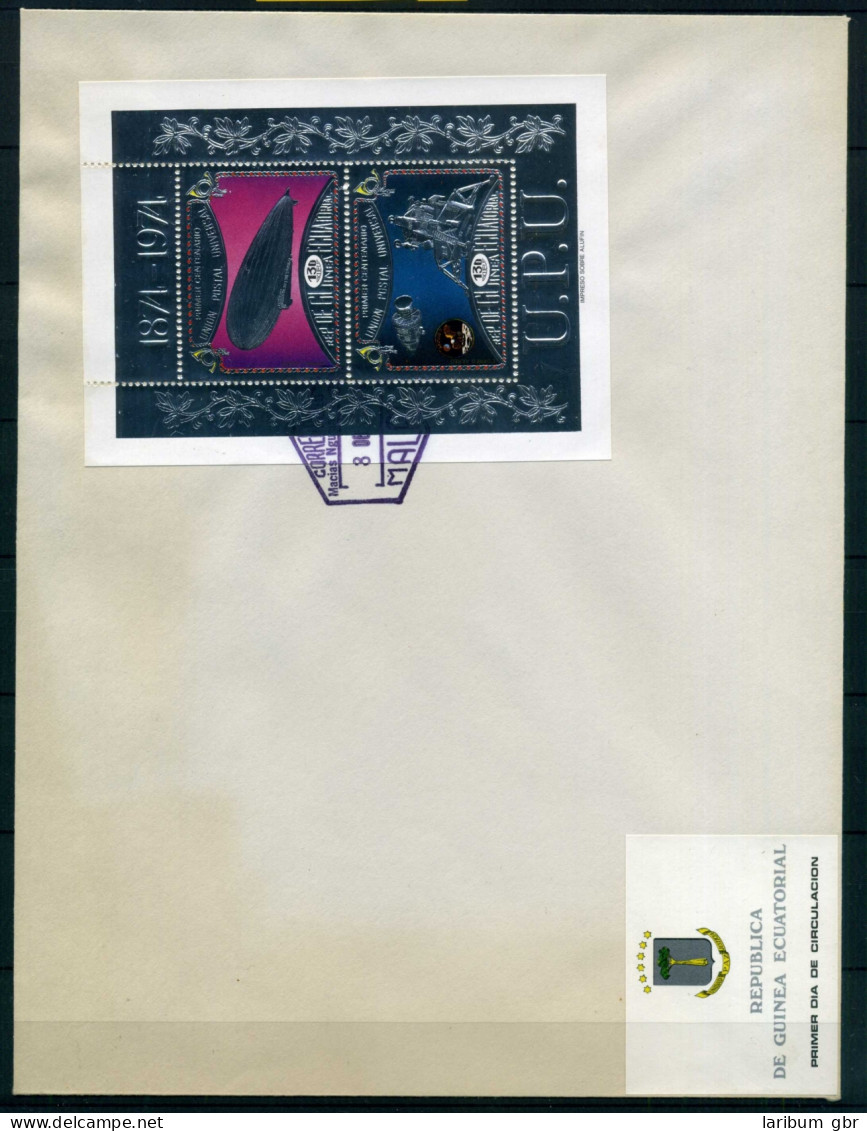 Guinea Block Block 113 UPU Ersttagesbrief/FDC #IV306 - República De Guinea (1958-...)