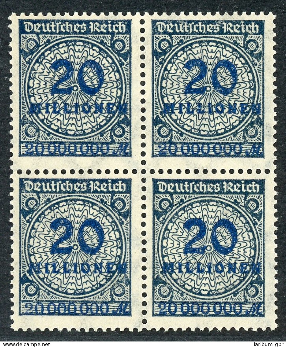 Deutsches Reich 4er Block 319 Postfrisch Infla Geprüft #IN678 - Other & Unclassified