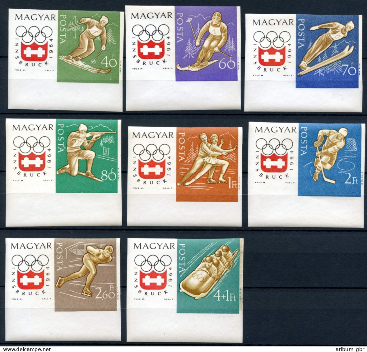 Ungarn 1975-1982 B Postfrisch Olympiade 1964 Innsbruck #JJ439 - Otros & Sin Clasificación