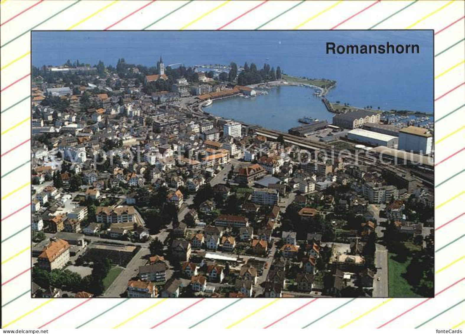 12578856 Romanshorn Bodensee Fliegeraufnahme Romanshorn - Sonstige & Ohne Zuordnung