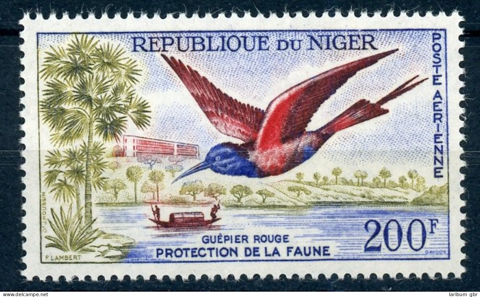Niger 20 Postfrisch Vögel #JC571 - Níger (1960-...)