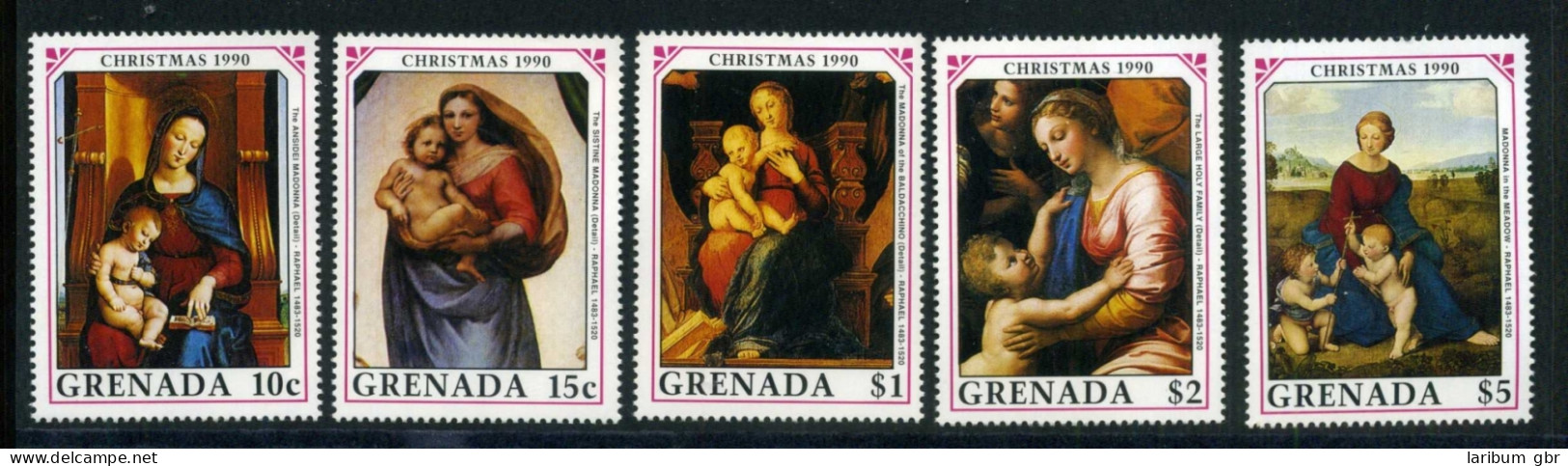 Grenada 2187-2191 Postfrisch Weihnachten #IJ089 - Grenade (1974-...)