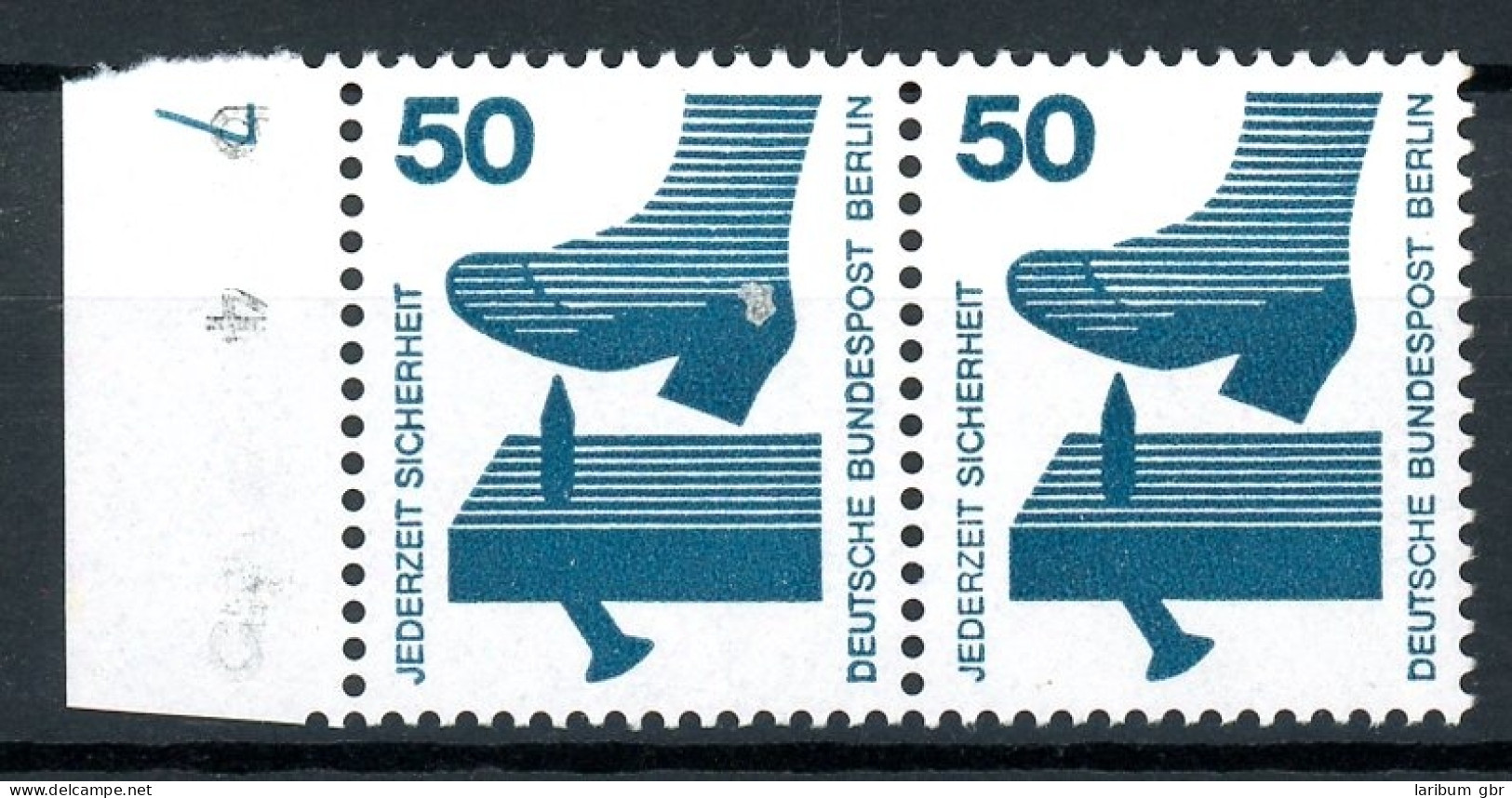 Berlin Waag. Paar 408 DZ 7 Postfrisch #HD184 - Unused Stamps