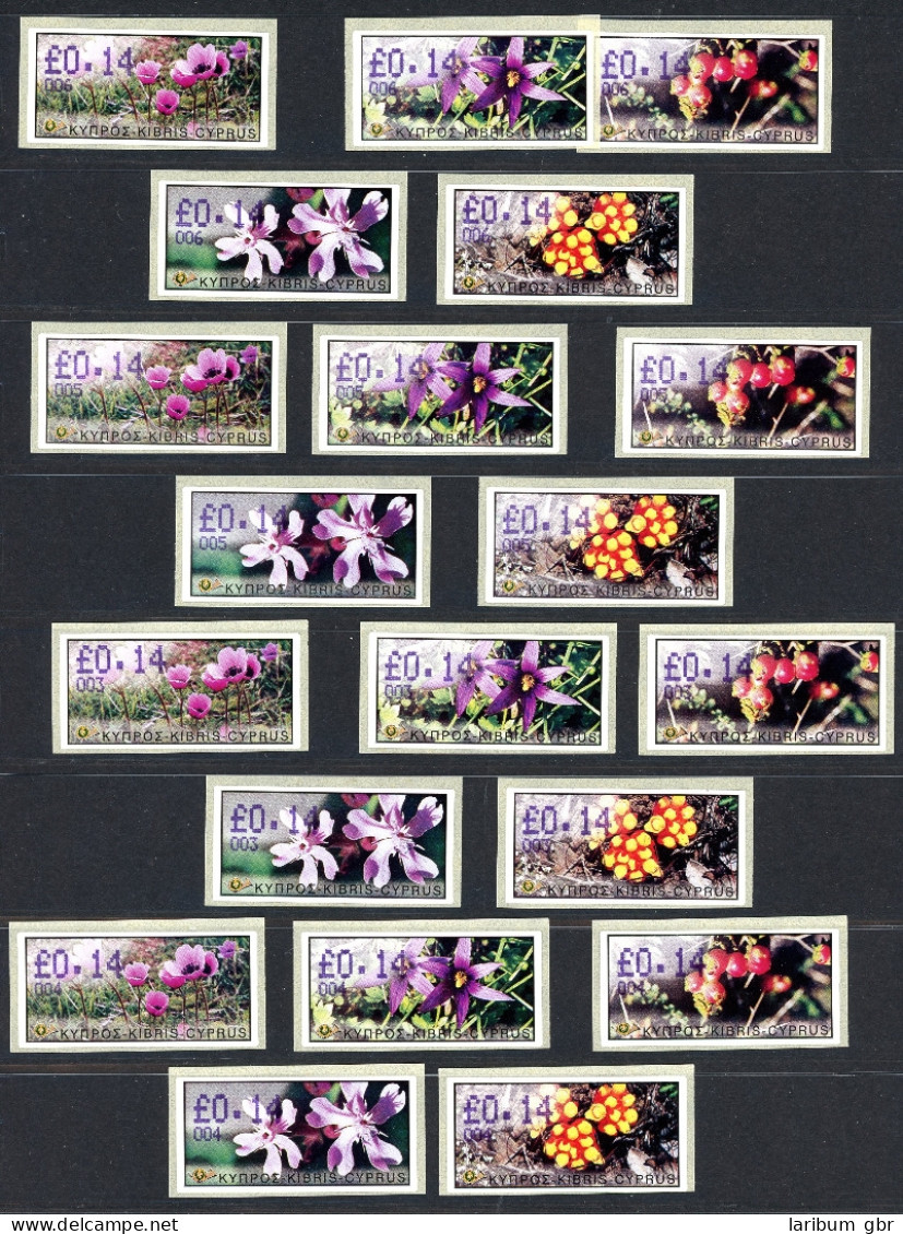 Zypern ATM 5-9 Postfrisch Automatennummer 03-07 #IX514 - Used Stamps