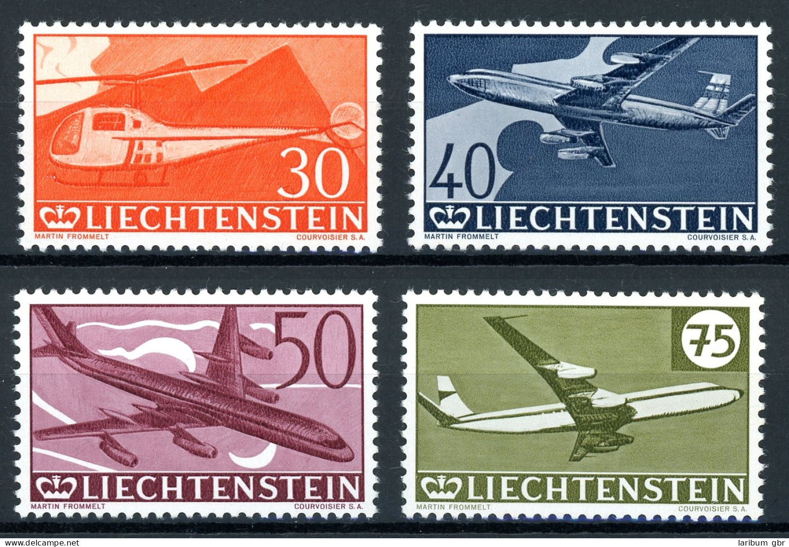 Liechtenstein 391-394 Postfrisch Flugzeuge #GI154 - Other & Unclassified