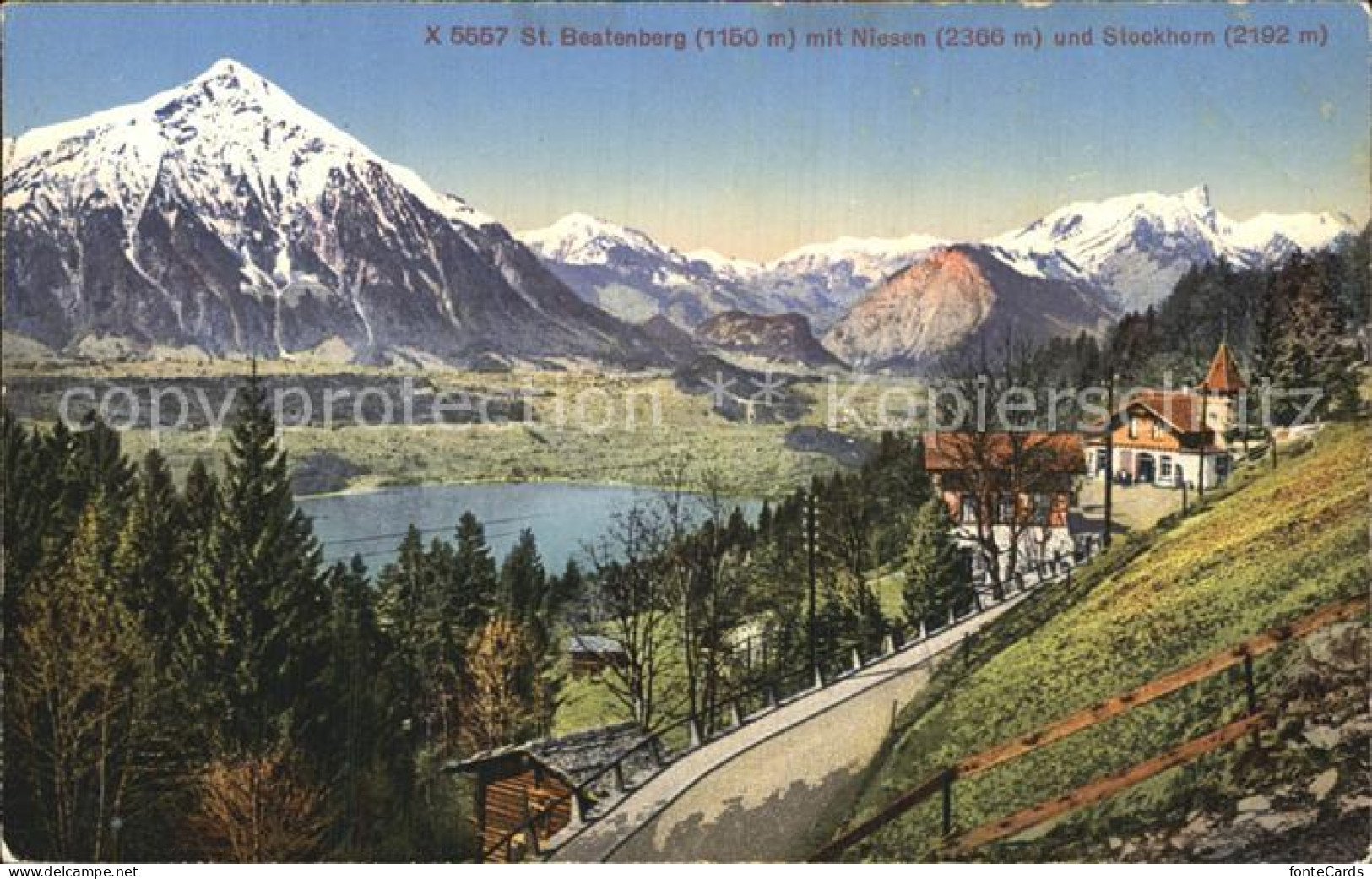 12574946 Beatenberg Mit Niesen Und Stockhorn Beatenberg - Autres & Non Classés