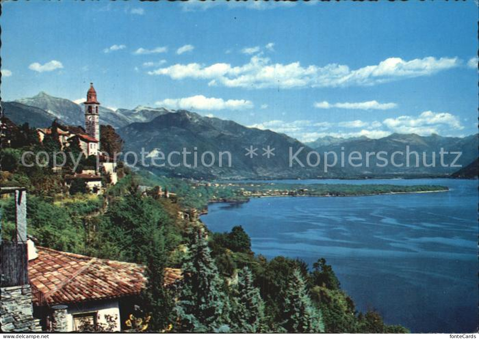 12564596 Ascona Lago Maggiore Panorama Ascona - Altri & Non Classificati