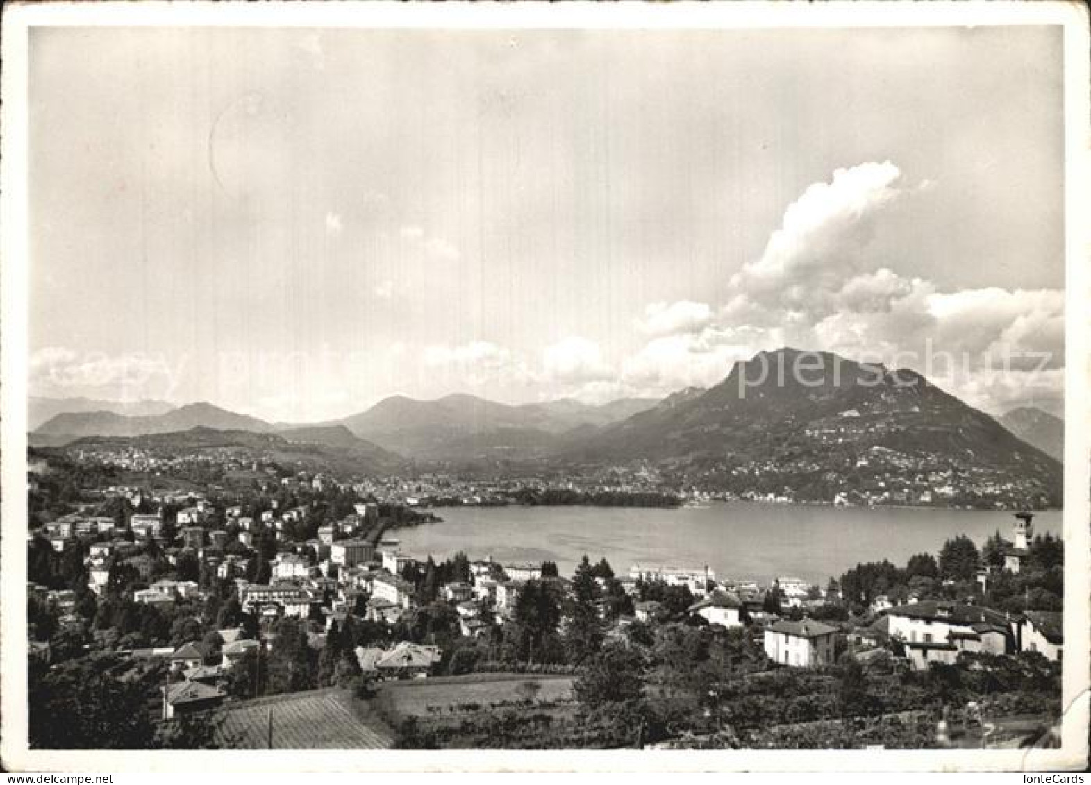 12523976 Lugano TI Monte Bre Lugano - Autres & Non Classés