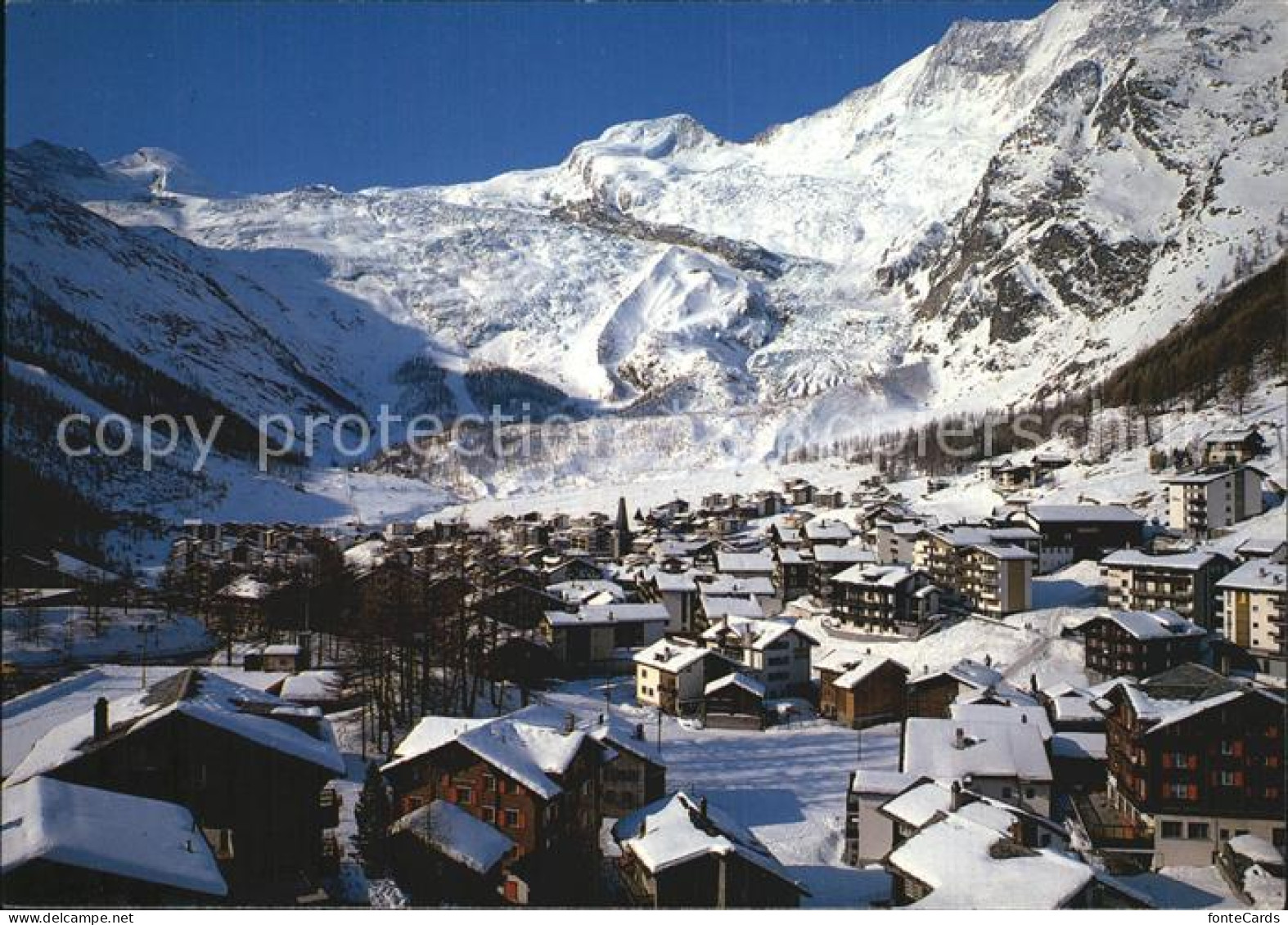 12521406 Saas-Fee Allalinhorn Alphuebel Taschhorn Saas-Fee - Autres & Non Classés