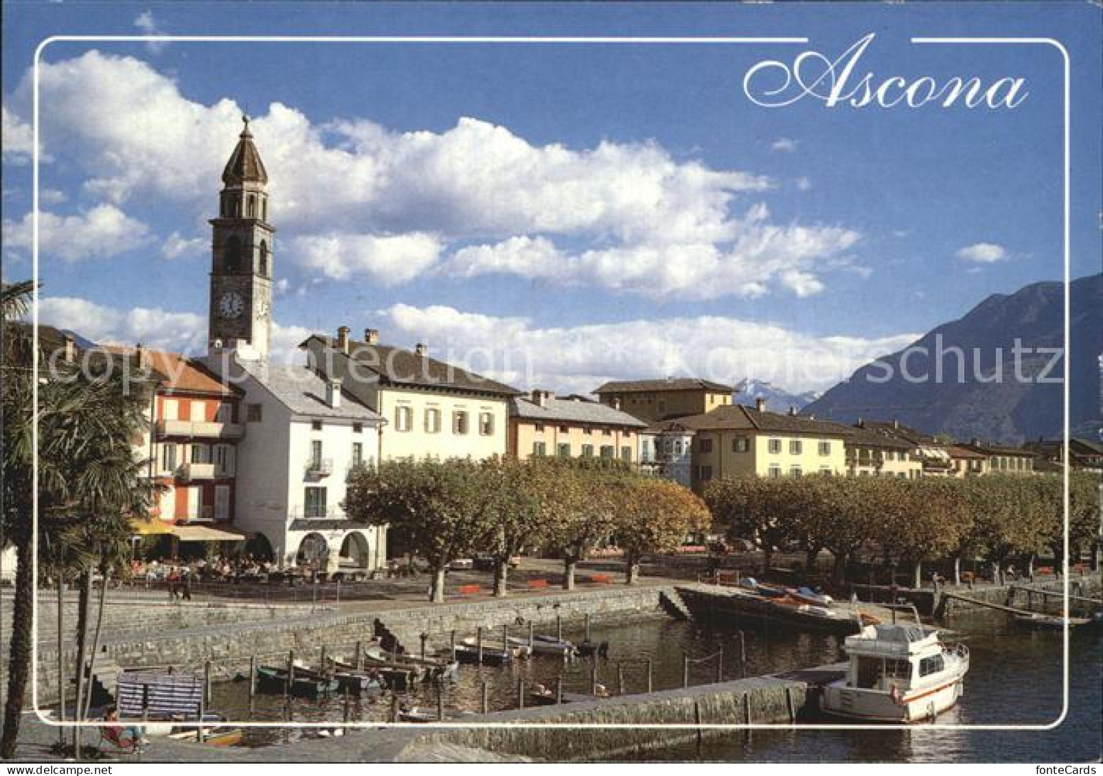 12517616 Ascona TI Teilansicht  Ascona - Altri & Non Classificati