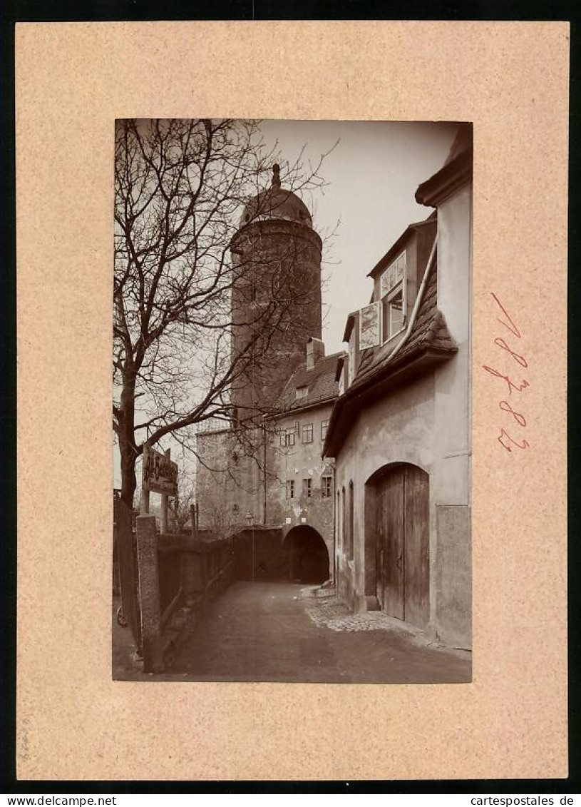 Fotografie Brück & Sohn Meissen, Ansicht Bautzen, Partie Am Neutor Der Nicolairuine, Restaurant Alt Heidelberg  - Places