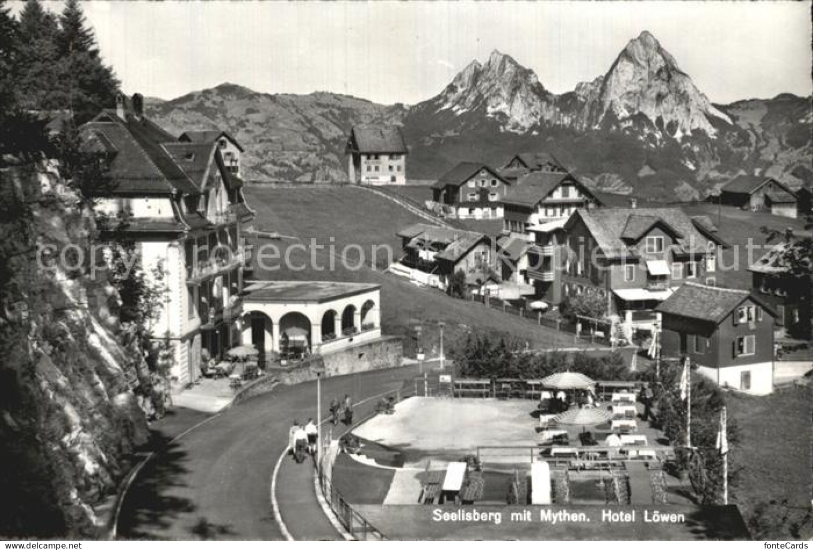 12506026 Seelisberg UR Mythen Hotel Loewen Seelisberg UR - Otros & Sin Clasificación