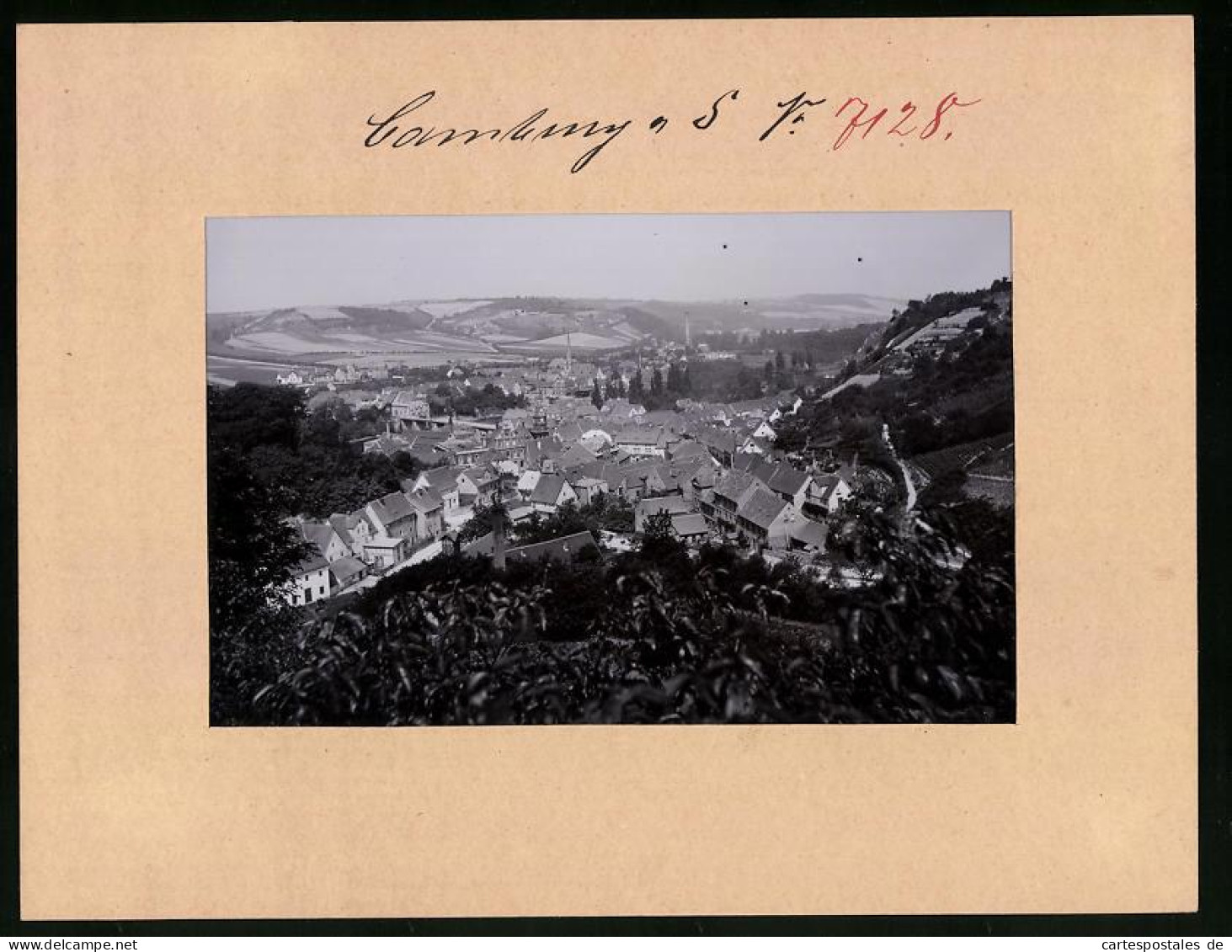 Fotografie Brück & Sohn Meissen, Ansicht Camburg / Saale, Gesamtansicht Der Ortschaft  - Lugares