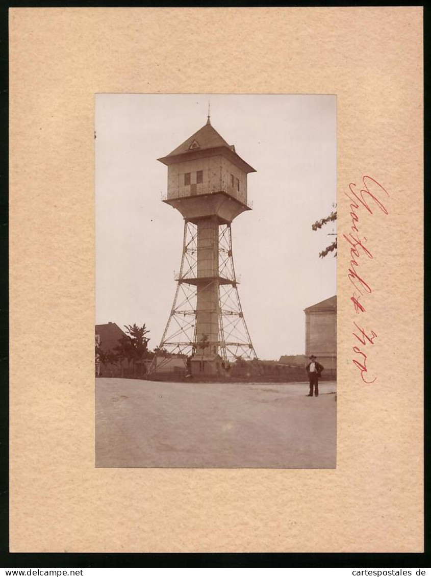 Fotografie Brück & Sohn Meissen, Ansicht Groitzsch, Strasse Am Wasserturm  - Plaatsen