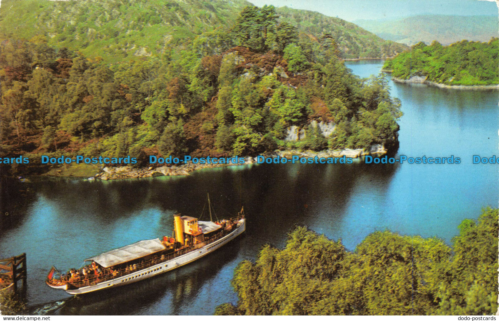 R082240 Loch Katrine From Above The Trossachs. Photo Precision. 1975 - Welt