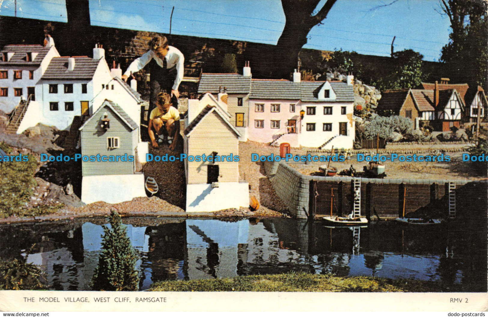 R081790 The Model Village. West Cliff. Ramsgate. Cotman Color. Jarrold - Welt