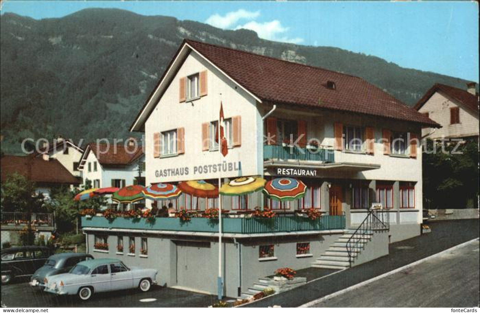 12492556 Arth SZ Gasthaus Poststuebli Arth - Altri & Non Classificati