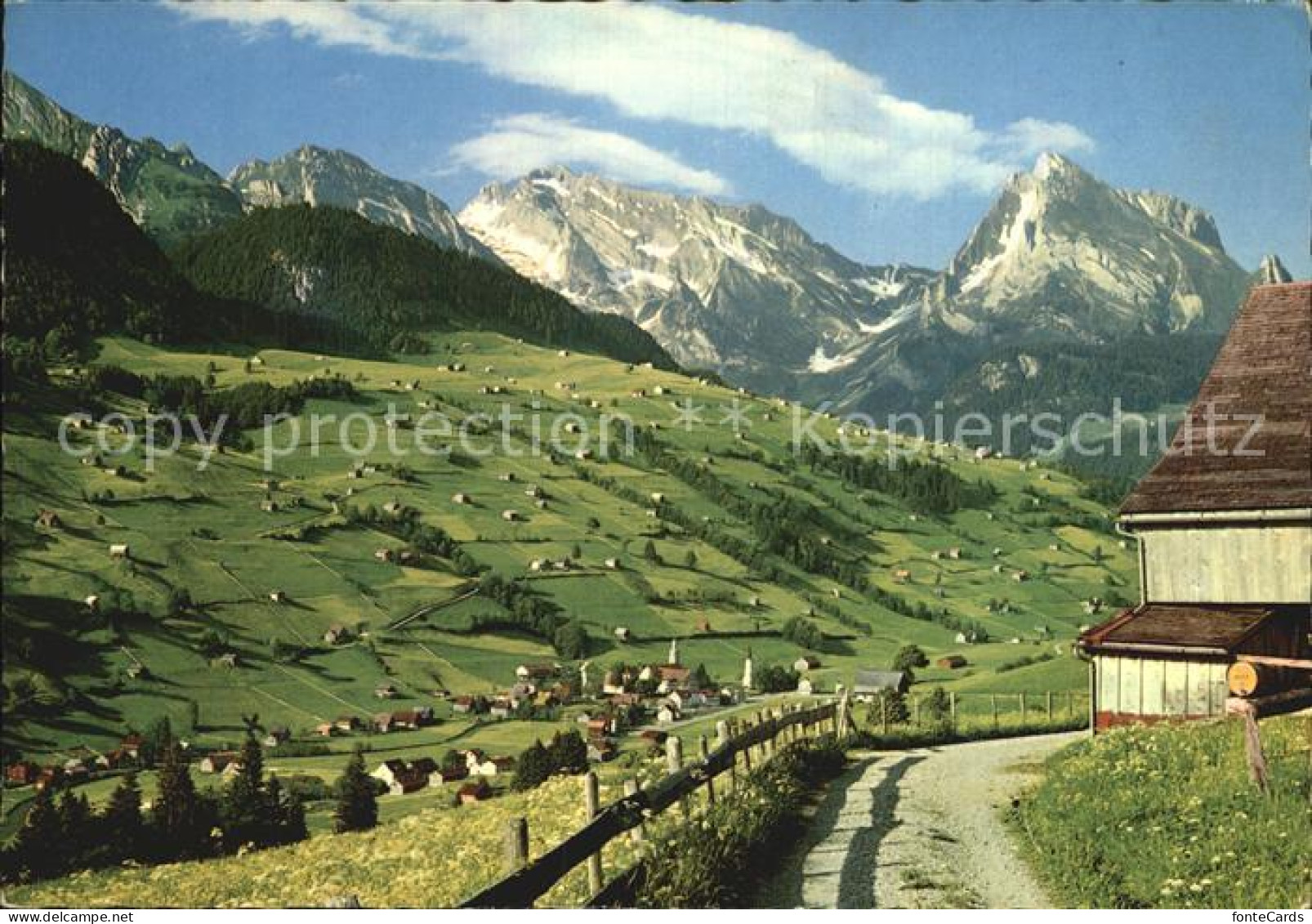 12487766 Alt St Johann Blick Auf Den Saentis Alt St. Johann - Andere & Zonder Classificatie