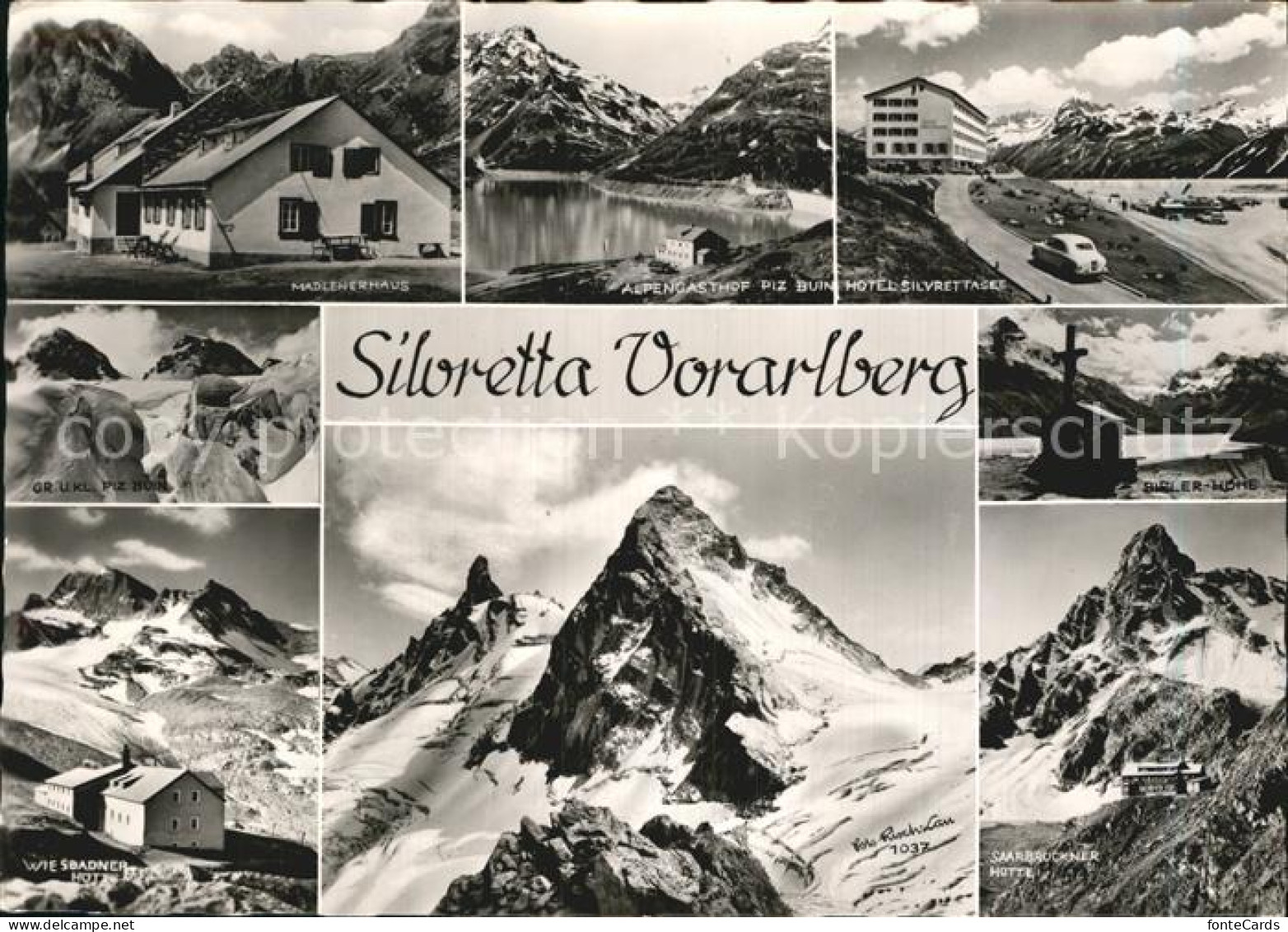 12485666 Silvretta Madlenerhaus Hotel Piz Buin Wiesbadener Huette Silvretta - Altri & Non Classificati