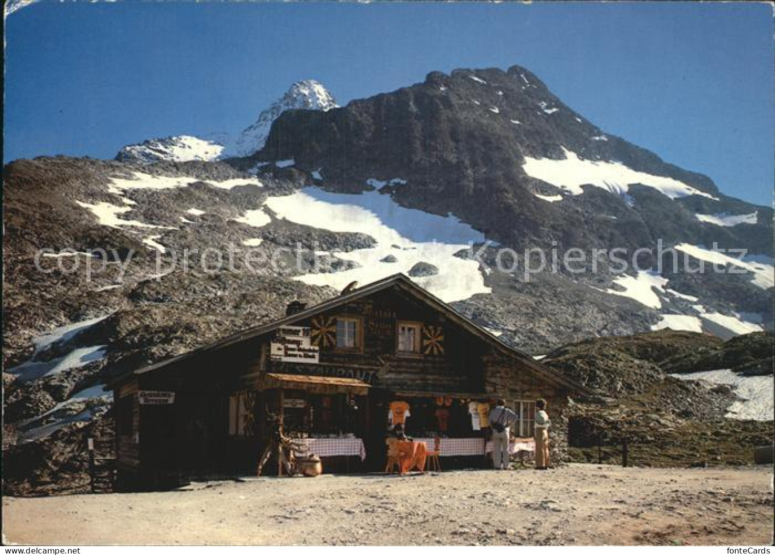 12485426 Sustenpasshoehe Hotel Steingletscher Berghaus Sustenhospiz Sustenpassho - Andere & Zonder Classificatie