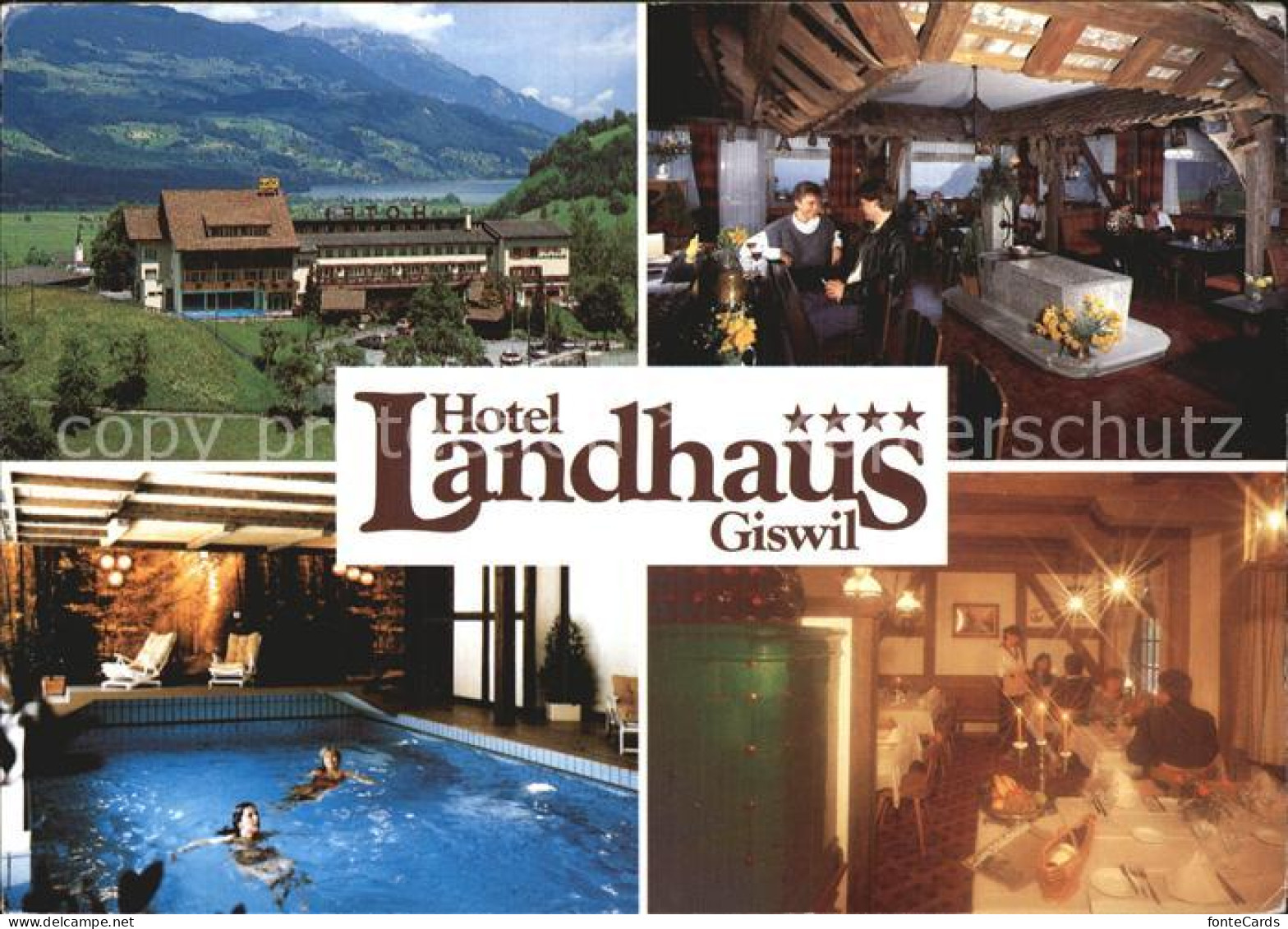 12480856 Giswil Hotel Landhaus Giswil Laendlerstube Landbeiz Zum Melchthaler Gis - Altri & Non Classificati