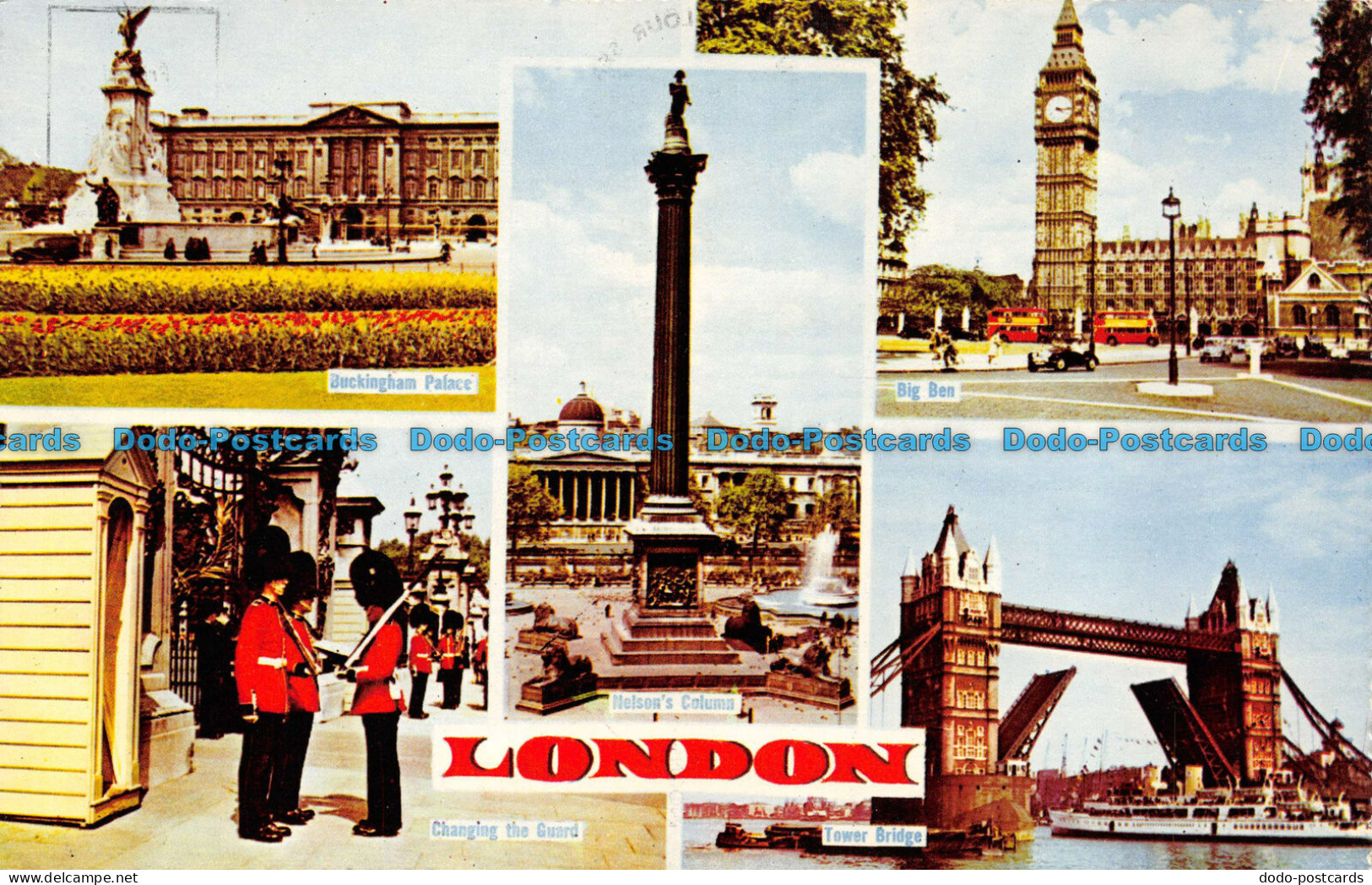 R081825 London. The Photographic Greeting Card. Multi View - Autres & Non Classés