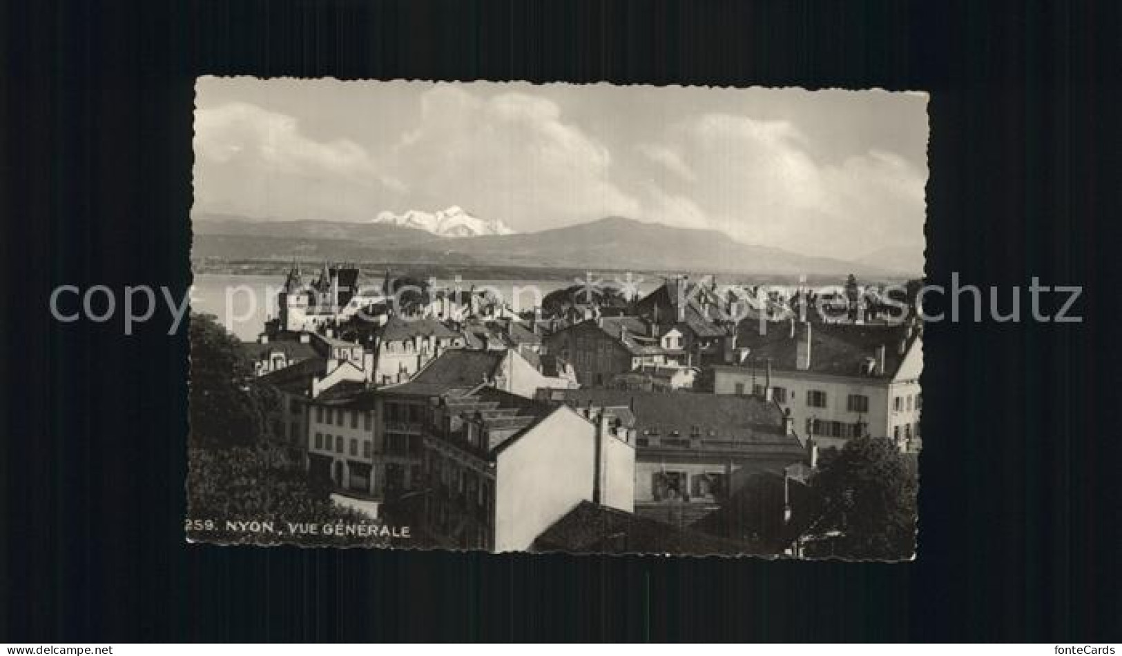 12474266 Nyon VD Panorama Nyon - Andere & Zonder Classificatie