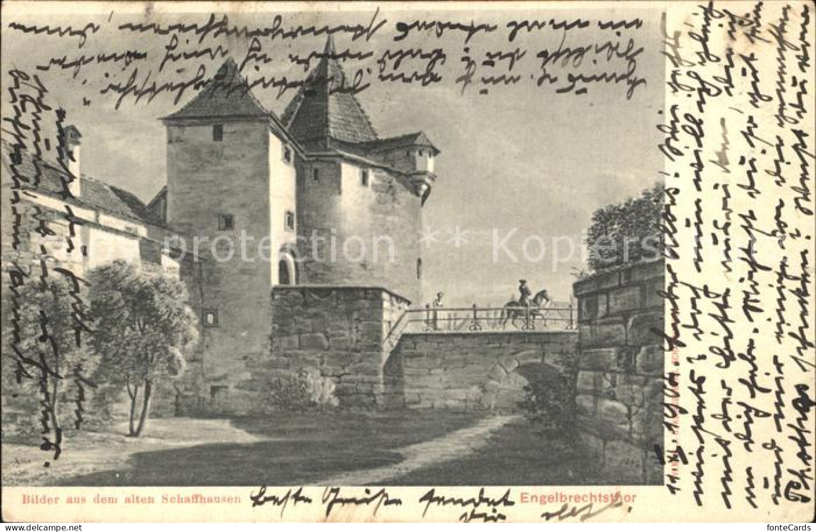 12472976 Schaffhausen SH Engelbrechtstor Schaffhausen - Andere & Zonder Classificatie