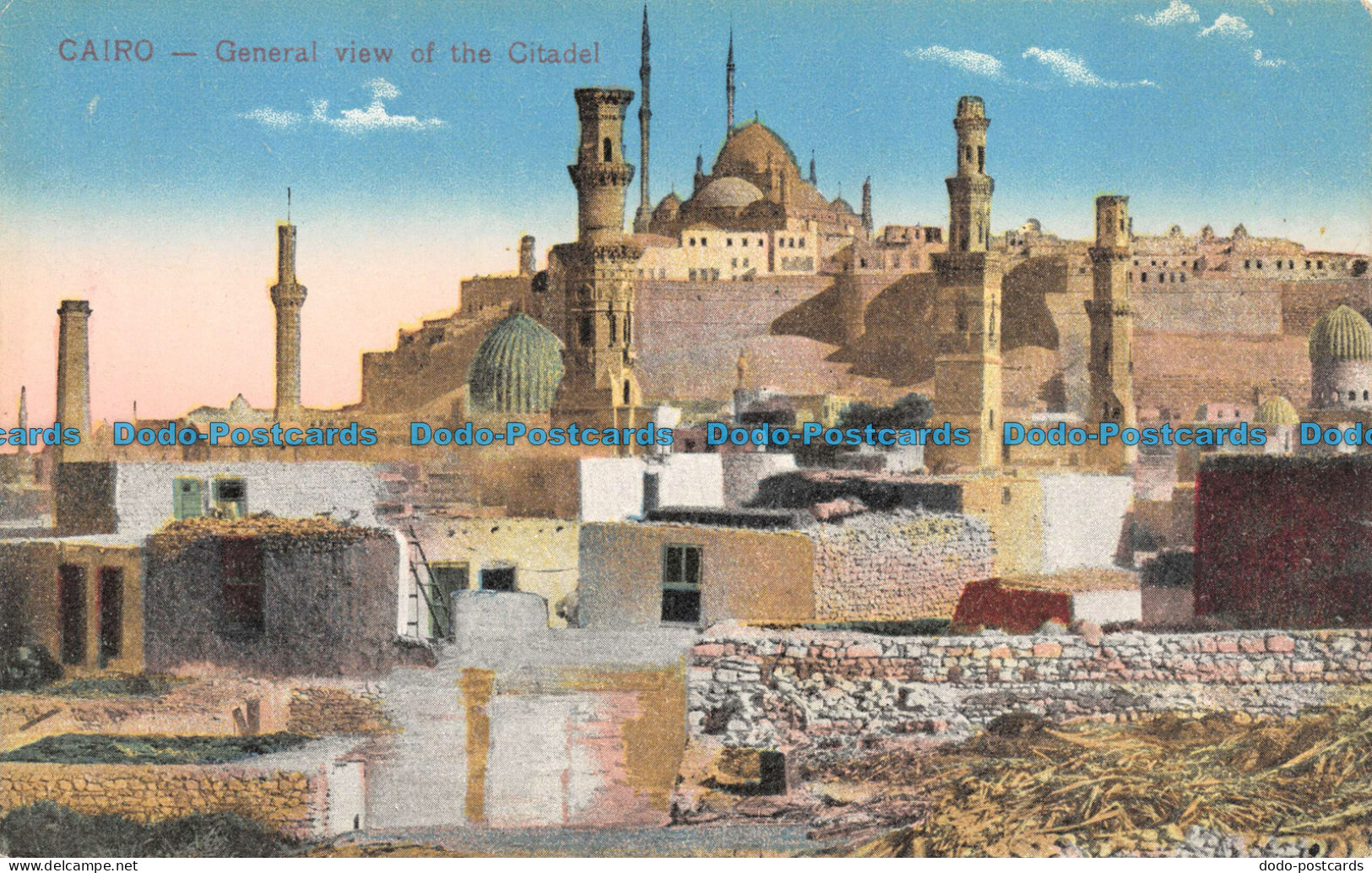 R081079 Cairo. General View Of The Citadel. Serie 646. The Cairo Post Card Trust - Mundo