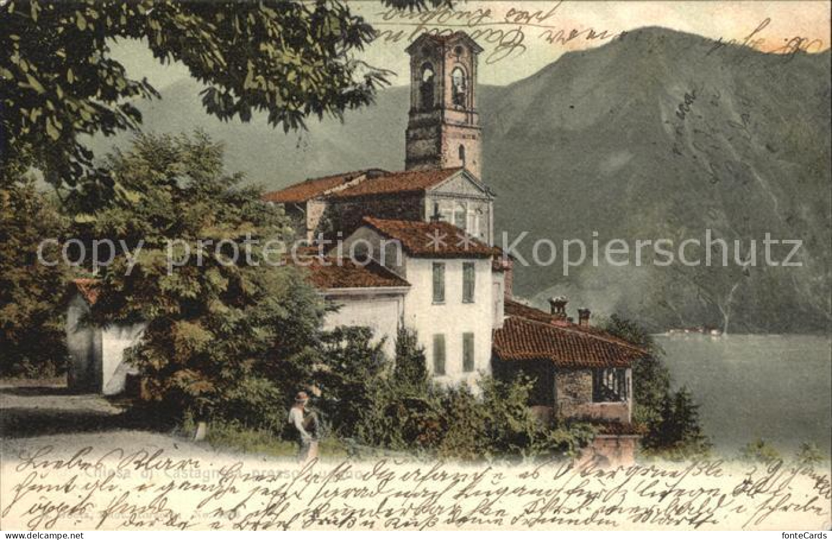 12471296 Castagnola-Cassarate Kirche Castagnola-Cassarate - Andere & Zonder Classificatie