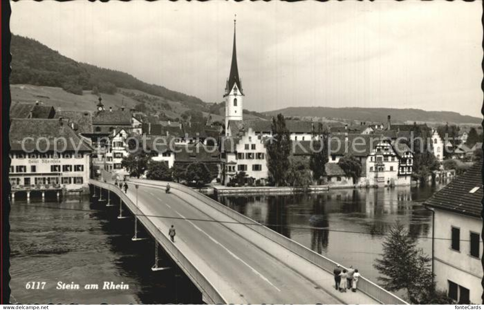 12471166 Stein Rhein Bruecke Stadtansicht Stein Am Rhein - Altri & Non Classificati