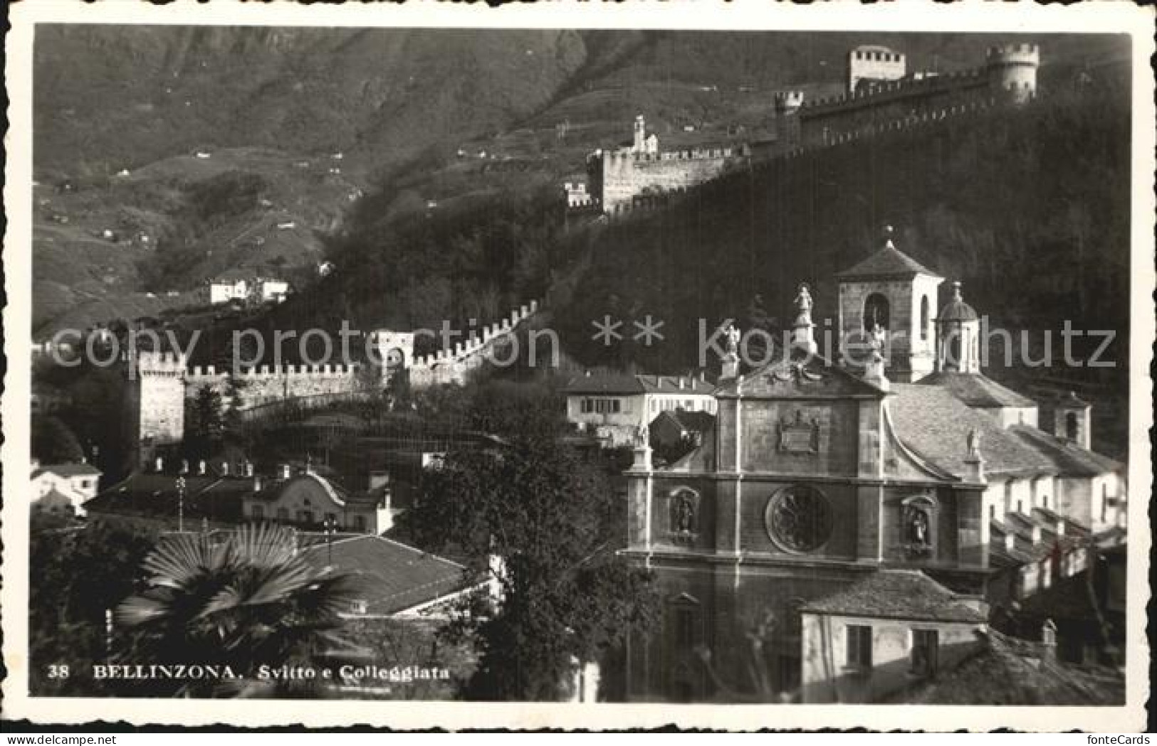 12471146 Bellinzona Svitto E Colleggiata Bellinzona - Andere & Zonder Classificatie