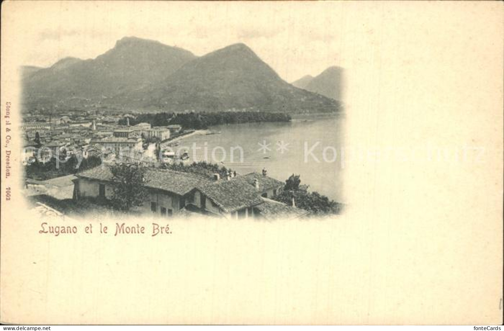 12460306 Lugano TI Monte Bre Lugano - Sonstige & Ohne Zuordnung