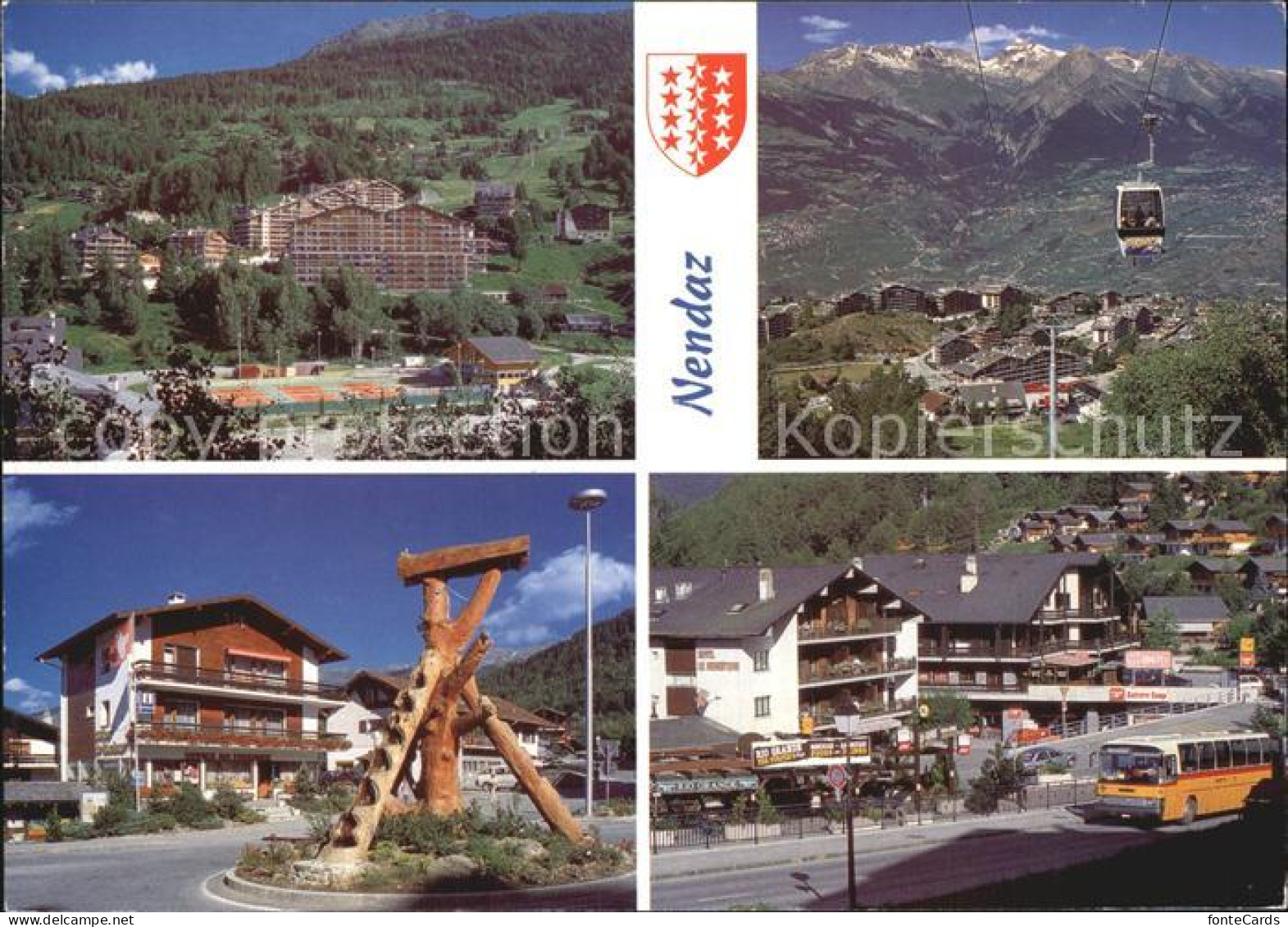 12459666 Nendaz Seilbahn Postbus  Haute-Nendaz - Andere & Zonder Classificatie