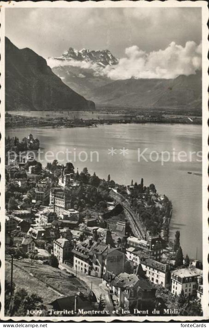 12458776 Territet Montreux Dent Du Midi Montreux - Autres & Non Classés