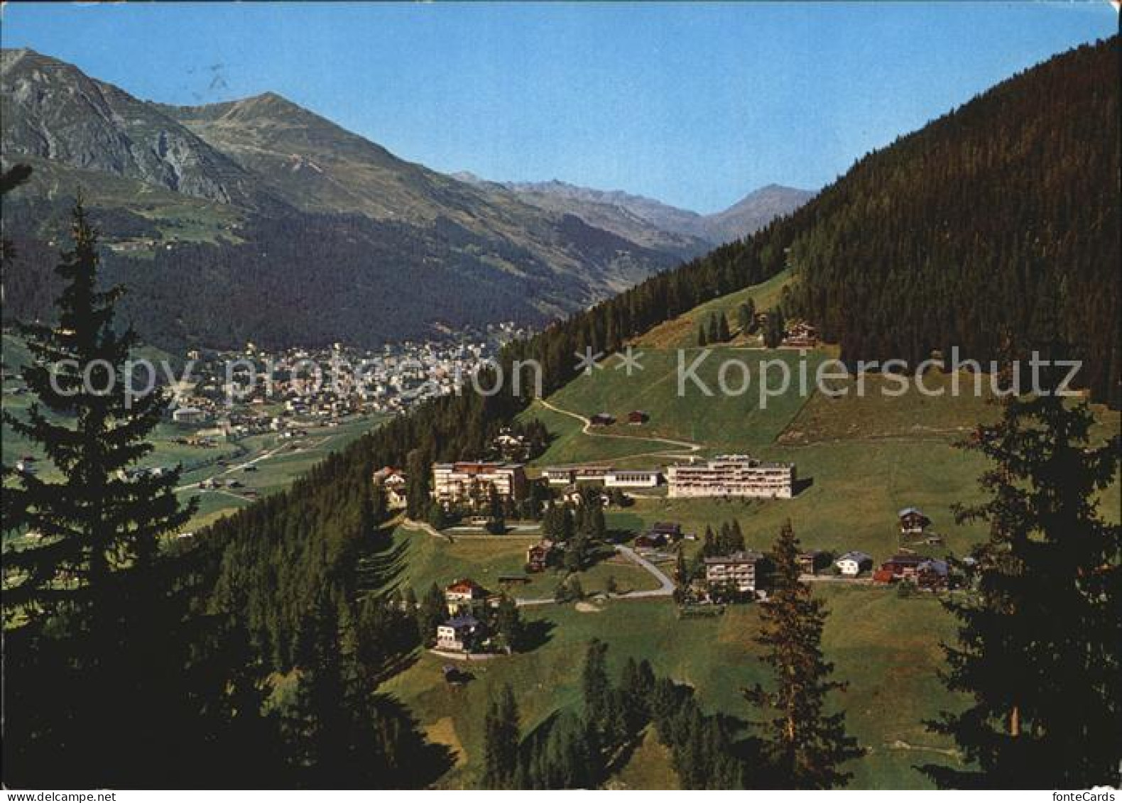 12458006 Clavadel Davos Schatzalp Dorfberg Davos Clavadel - Sonstige & Ohne Zuordnung