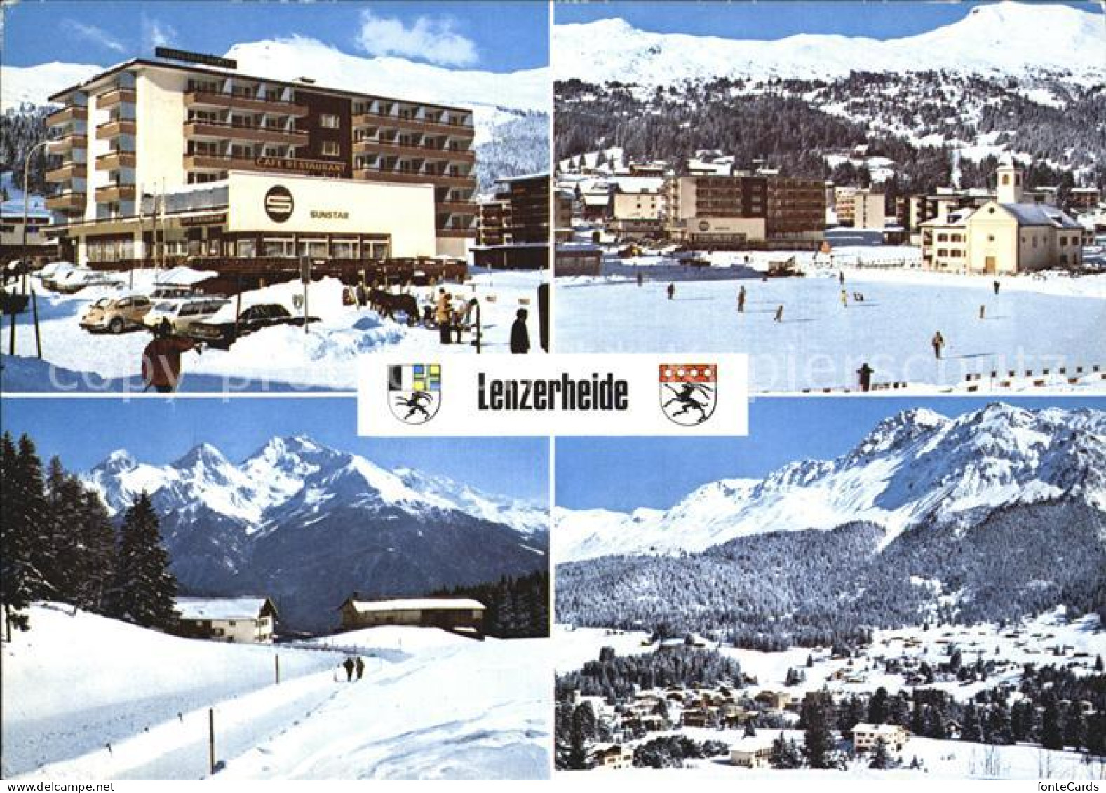 12456976 Lenzerheide GR Sunstar Hotel Eisbahn Panorama Lenzerheide Chur - Other & Unclassified