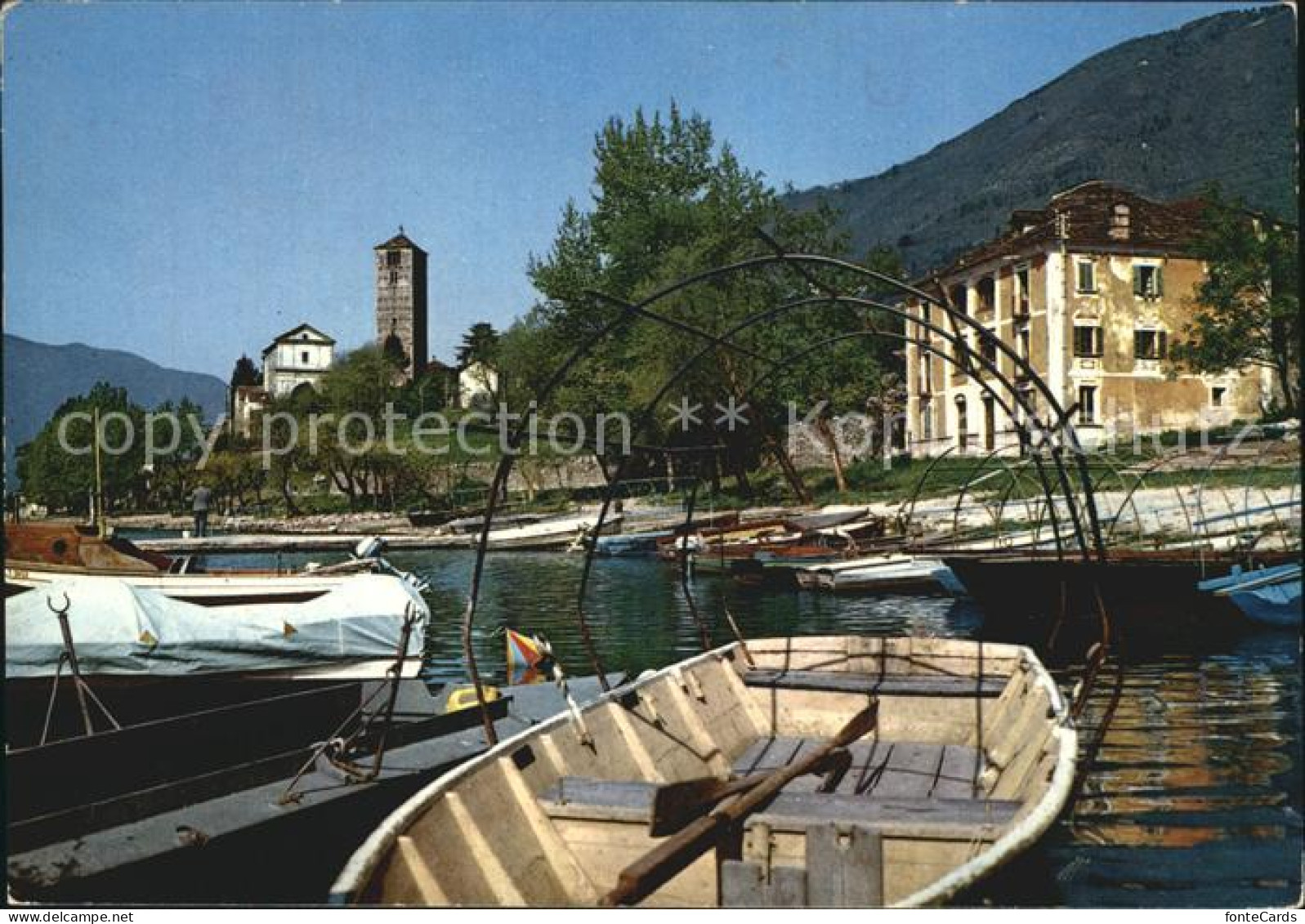 12456196 Locarno TI Rivapiana Il Porto Dei Pescatori  - Sonstige & Ohne Zuordnung