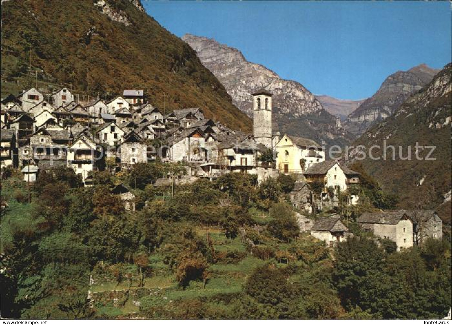 12455466 Corippo Panorama Corippo - Andere & Zonder Classificatie