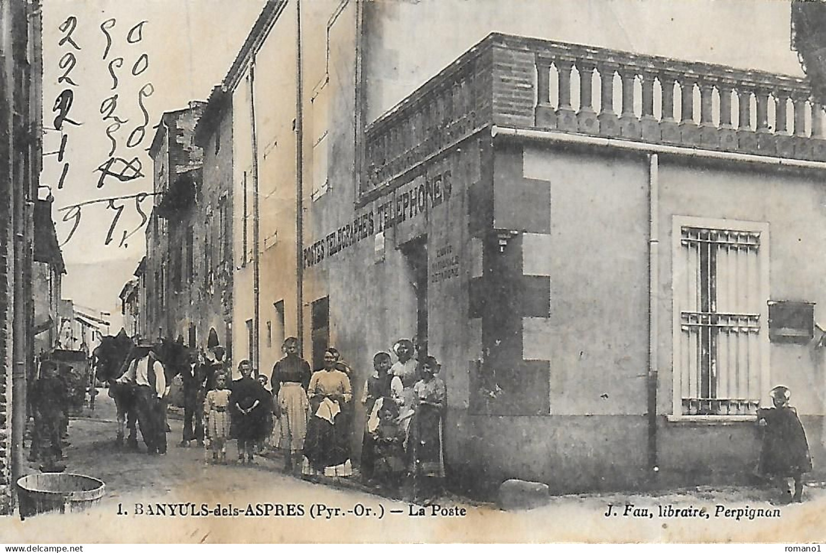 66)  BANYULS  Des ASPRES  - La Poste - Other & Unclassified