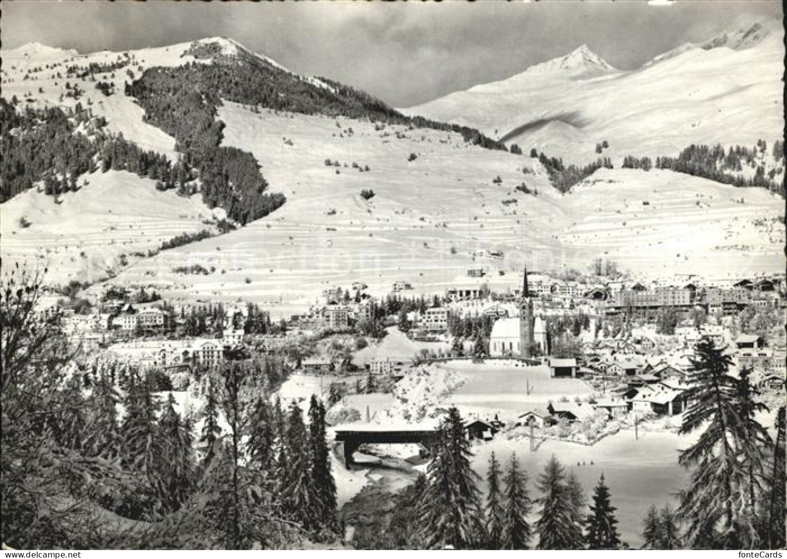 12439326 Bad Scuol Panorama Winterkurort Piz Champatsch Scuol - Andere & Zonder Classificatie