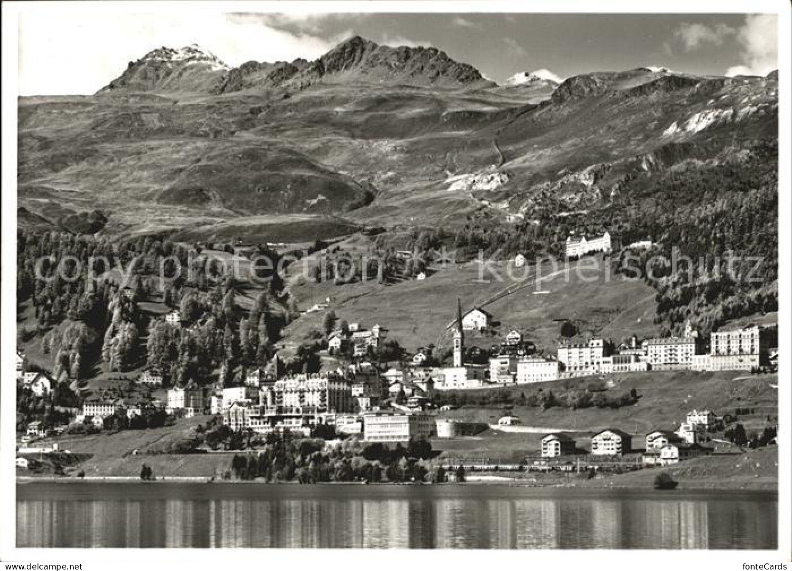 12434406 St Moritz GR Mit Piz Nair St. Moritz - Altri & Non Classificati