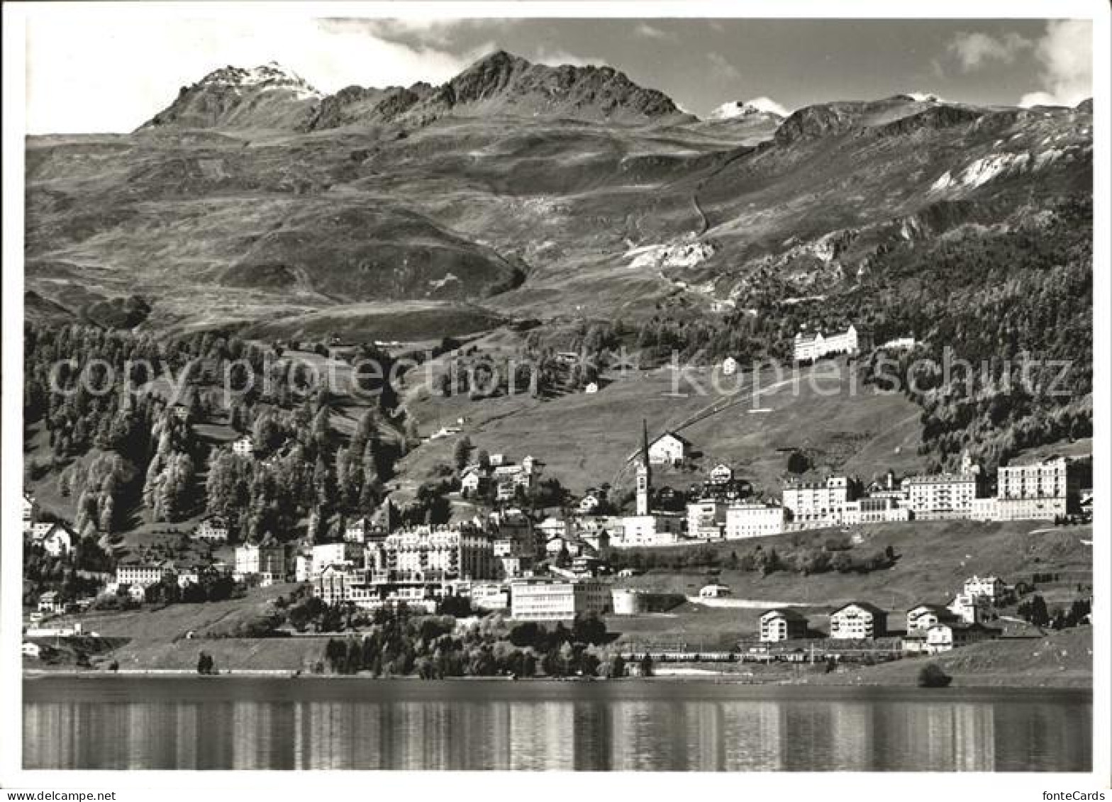 12434406 St Moritz GR Mit Piz Nair St. Moritz - Autres & Non Classés