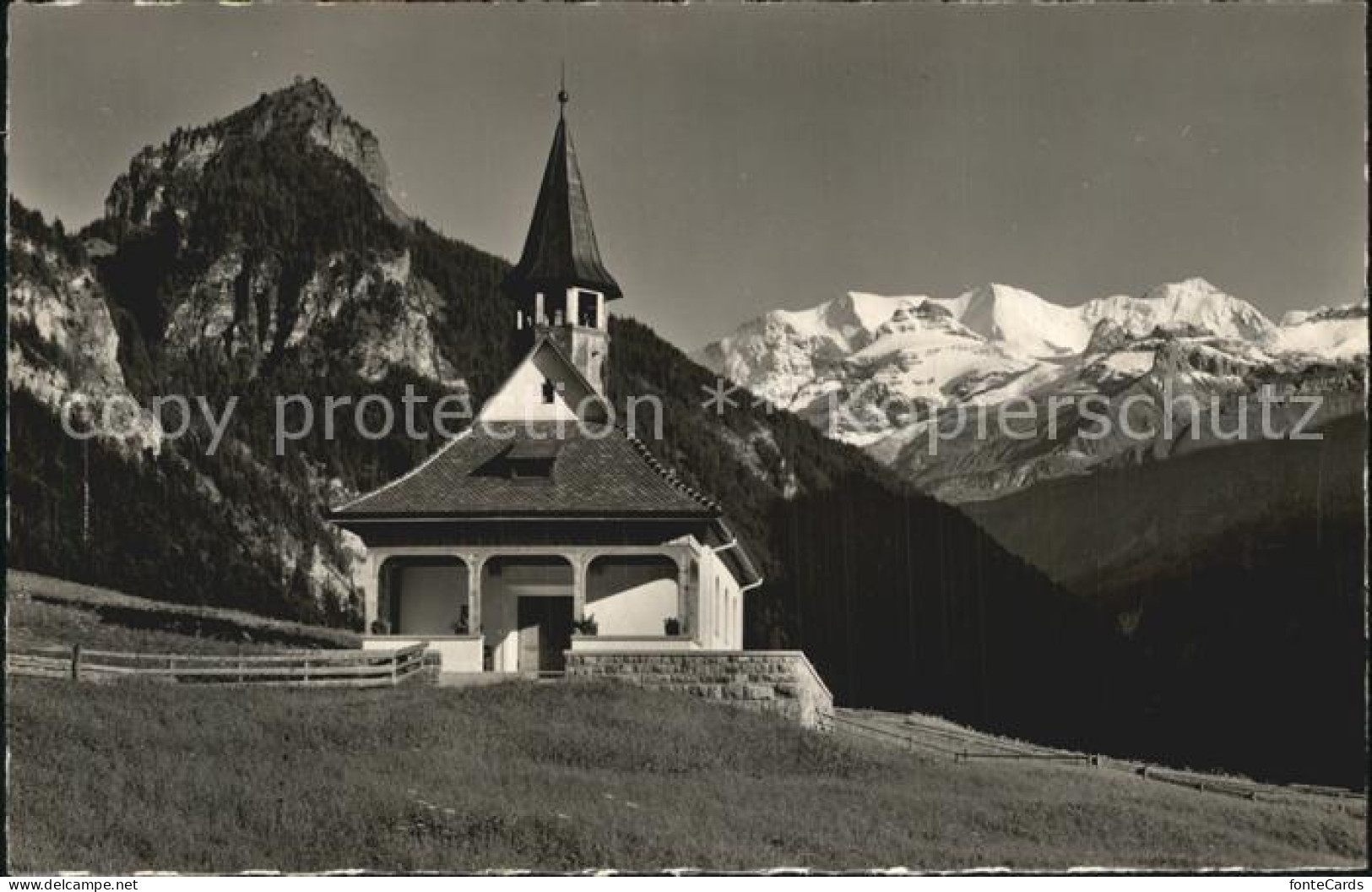 12430916 Kiental Kapelle Goldernhorn Bluemlisalp Kiental - Autres & Non Classés