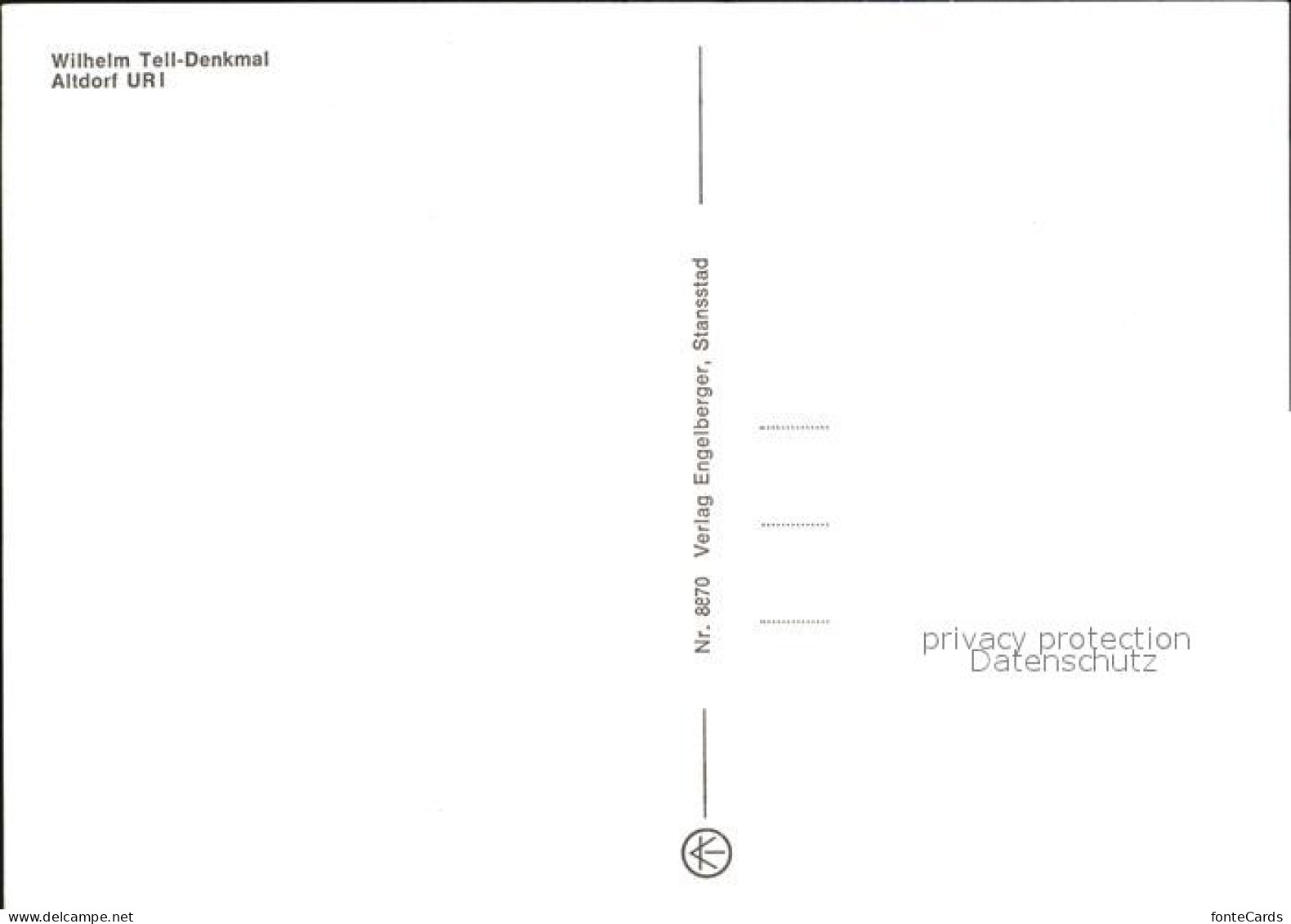 12426266 Altdorf UR Wilhelm Tell Denkmal Altdorf UR - Andere & Zonder Classificatie